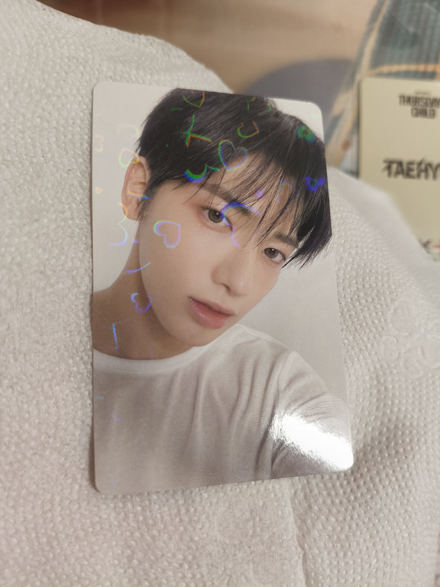 TXT 愛心閃顯 END 顯 🤍✨