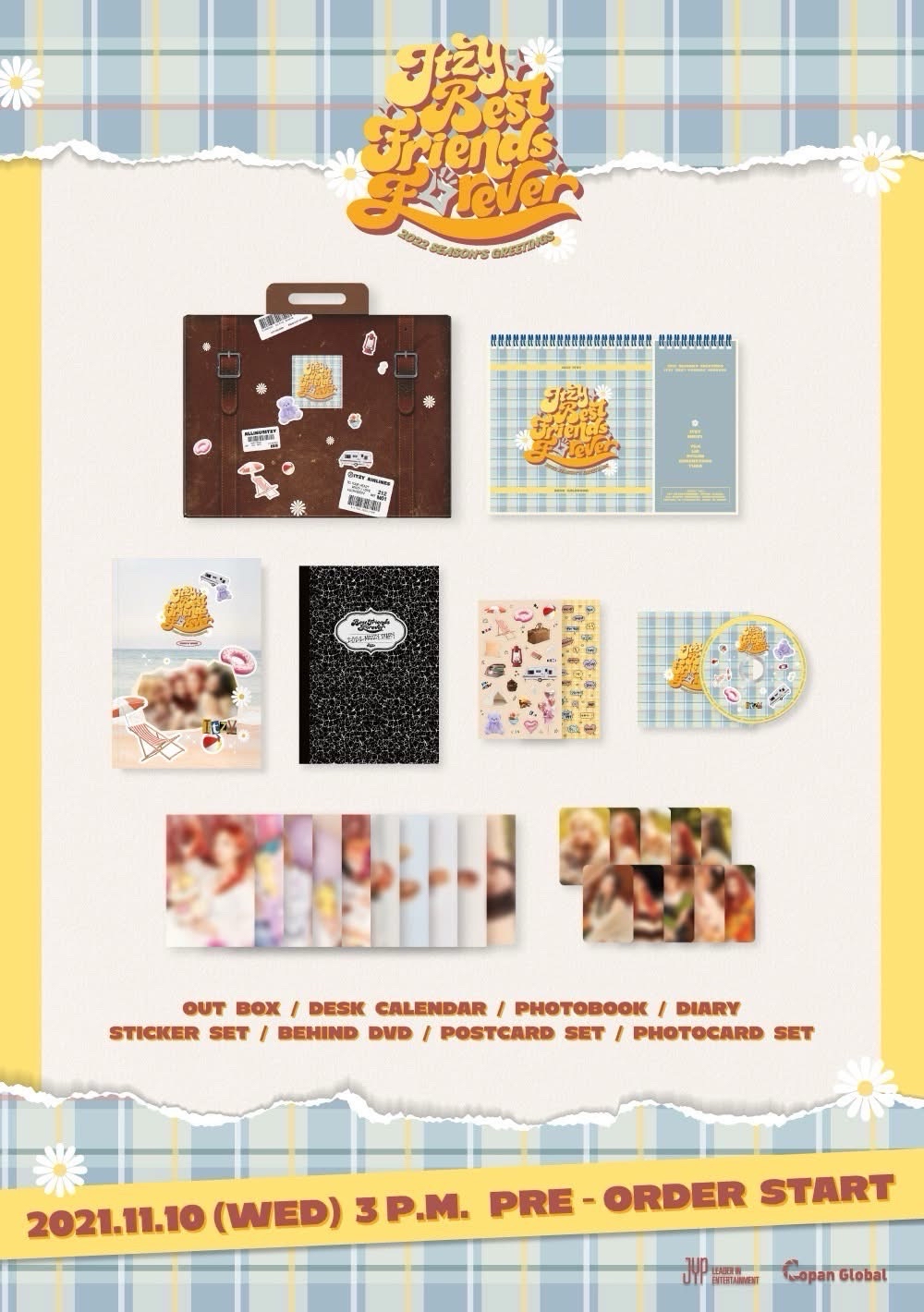2022 SEASON’S GREETINGS BEST FRIENDS FOREVER