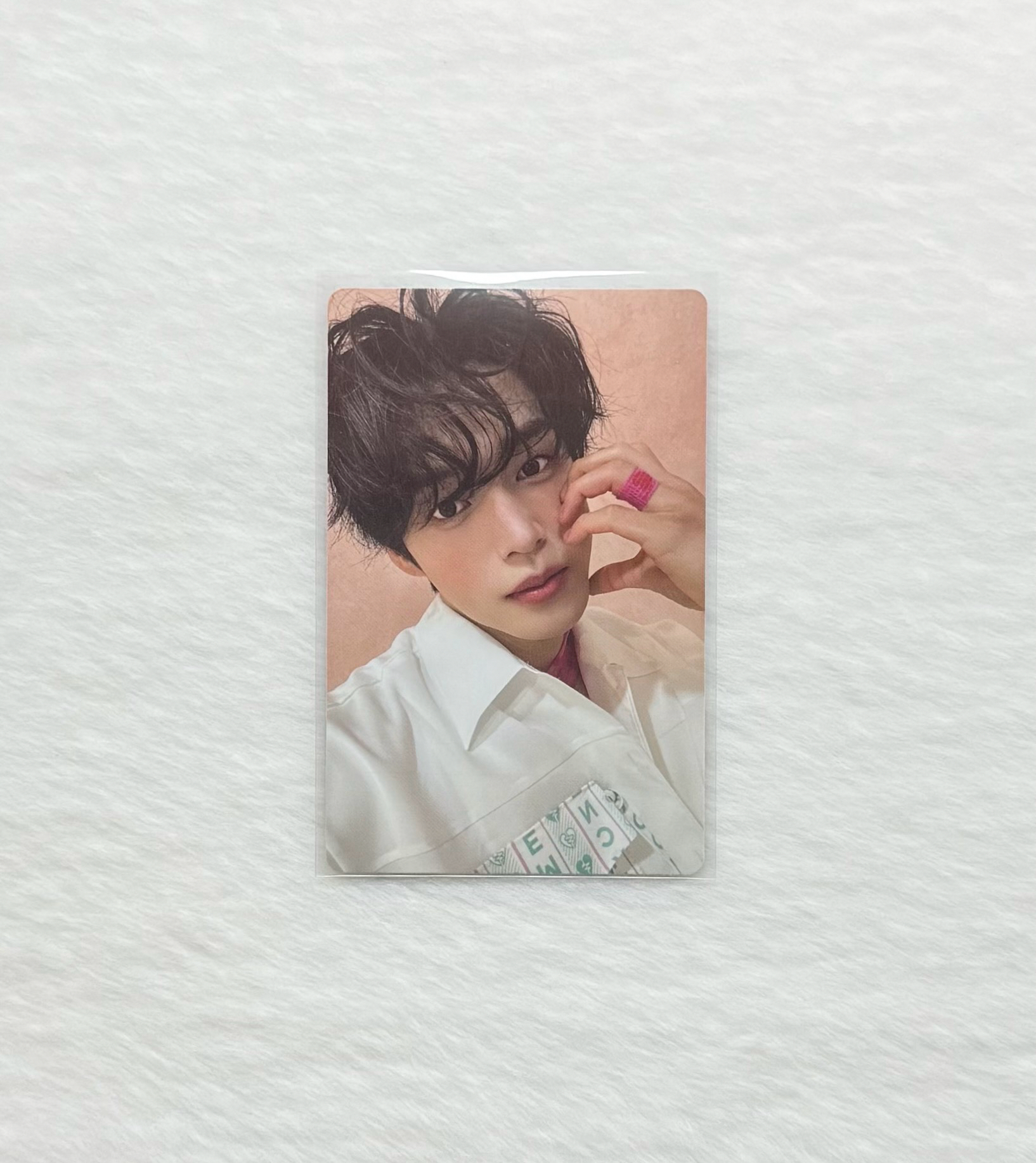 迷五 快閃卡包 自拍臉頰愛心雄