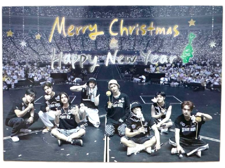 Stray Kids 2024 日本 FC 聖誕賀卡