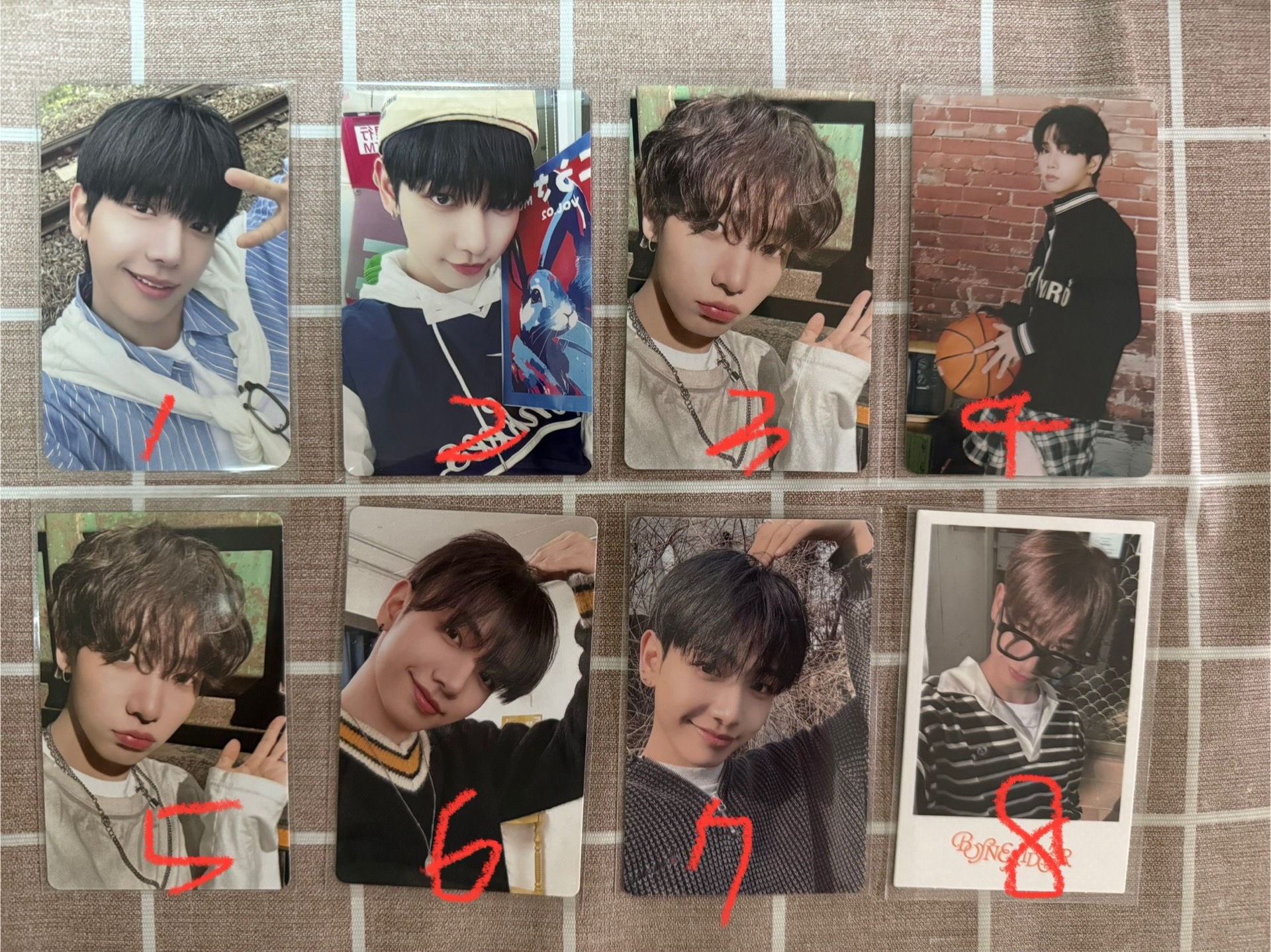 明宰鉉小卡（專卡、回憶錄、日巡卡包）