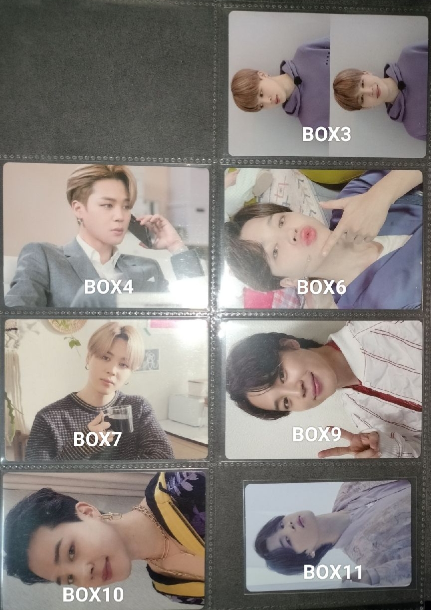 歷年會員禮卡 Merch Box 智旻