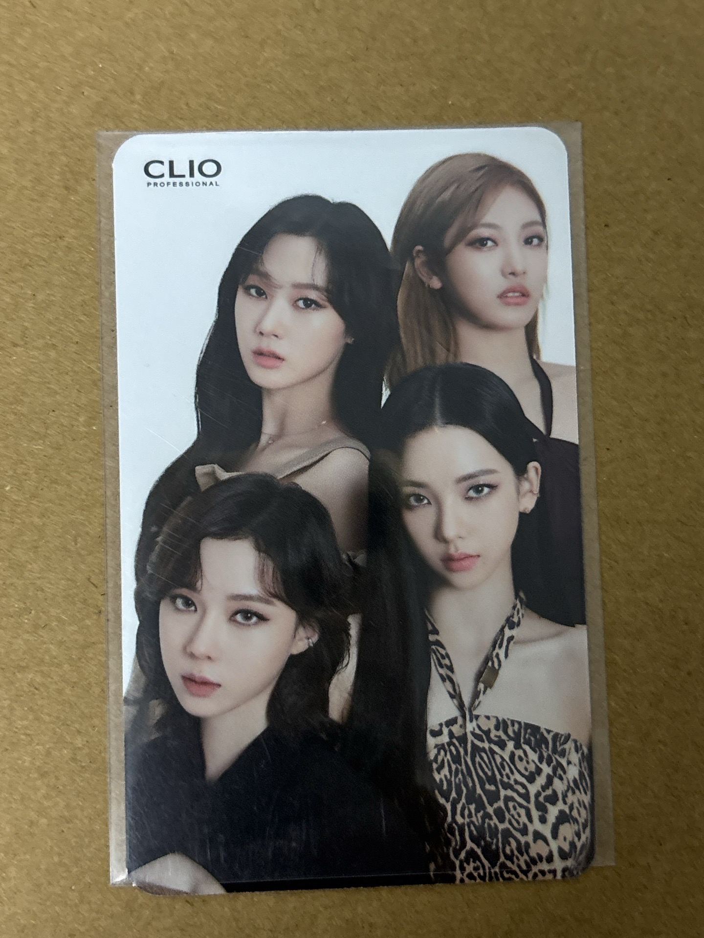 aespa Karina 柚子 代言卡 clio1.0柚