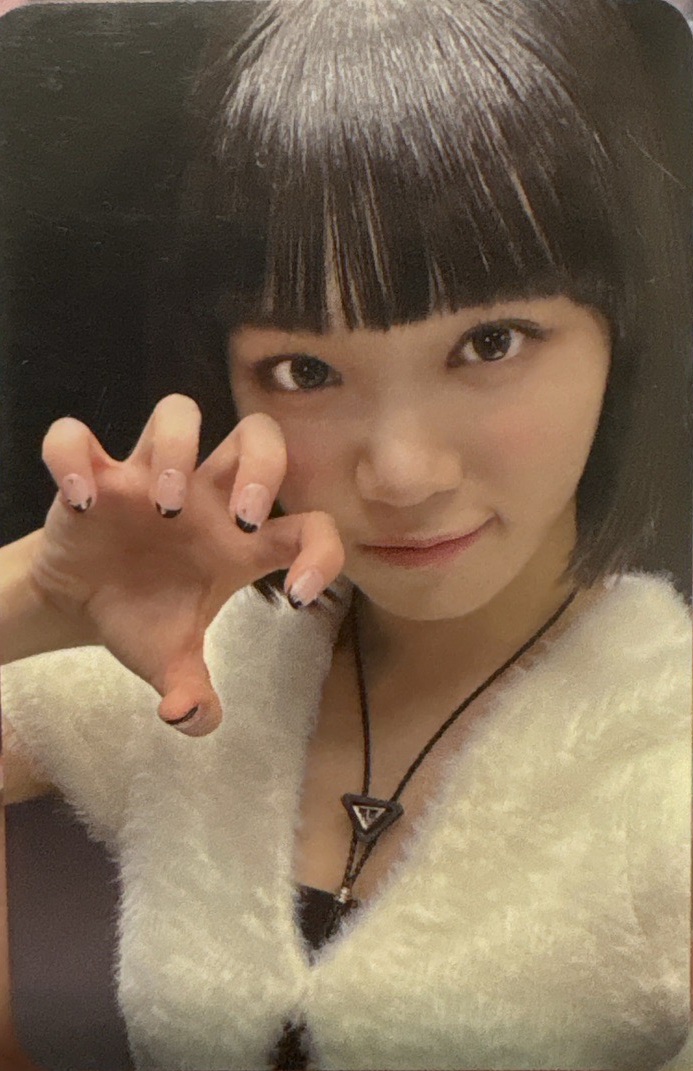 LE SSERAFIM 采源 小卡 特典 虎爪采 Fearless