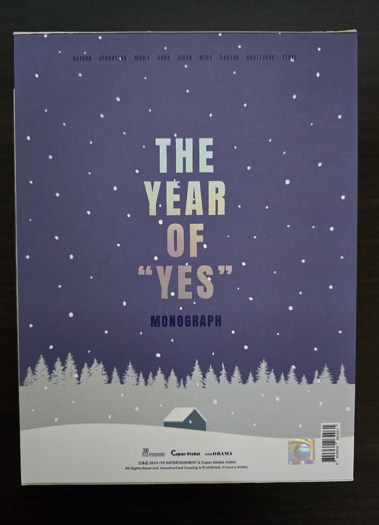 TWICE-THE YEAR OF YES MONOGRAPH (含卡)