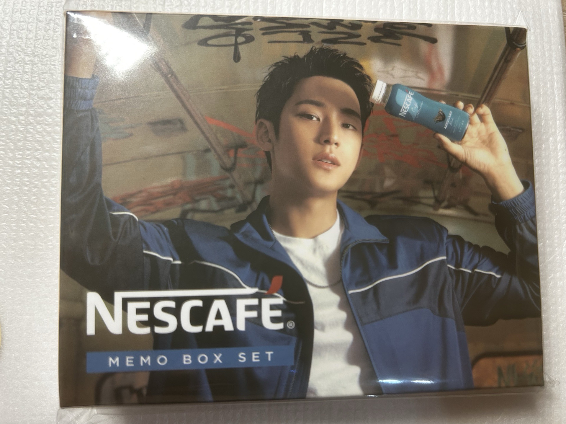 金玟奎雀巢便利貼