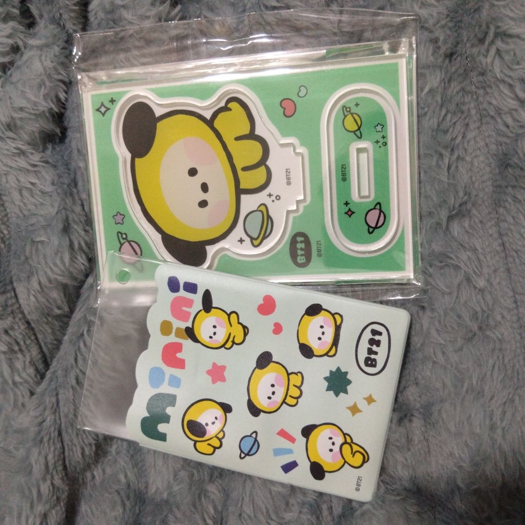 chimmy 全新立牌加二手卡套