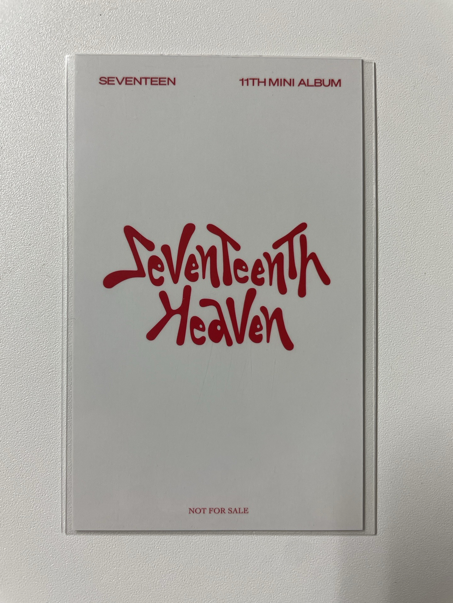 迷11 God of Music 環球 感謝祭 特典卡-玟奎