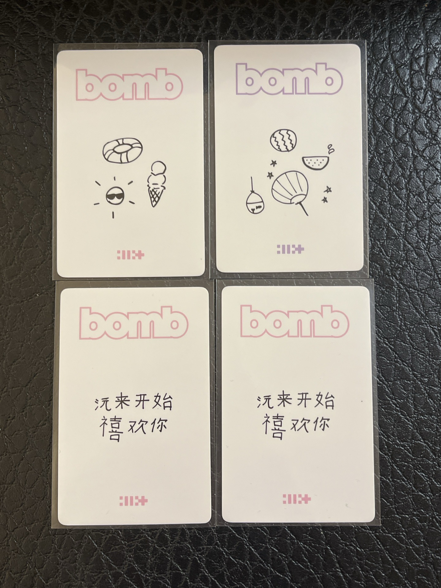 現貨 illit yzy5.0、6.0幸運卡：魔法棒（中文卡背）、棒棒糖-wonhee、moka