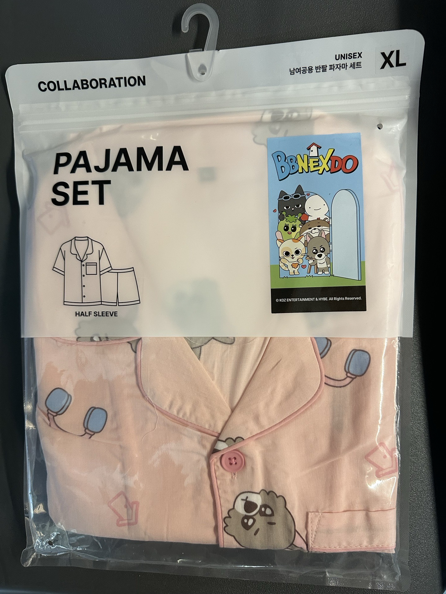 BOYNEXTDOOR SPAO聯名睡衣 Myungmyung XL