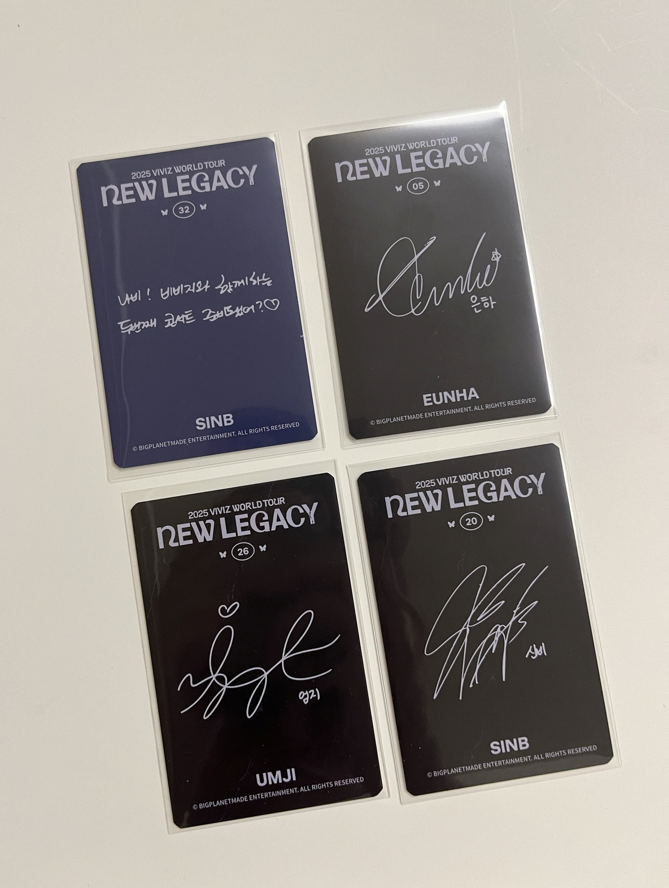 Viviz 25年世巡卡包 隨機小卡