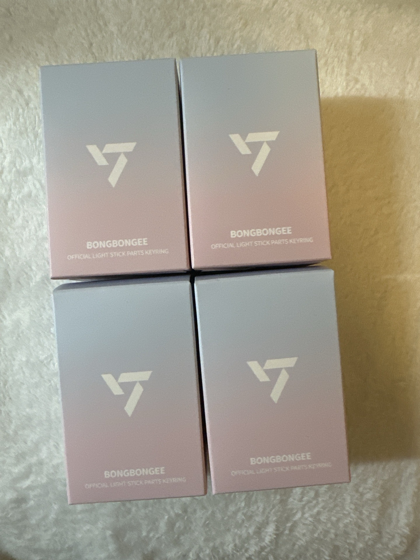 SEVENTEEN 10週年紀念蹦蹦頭鑰匙圈