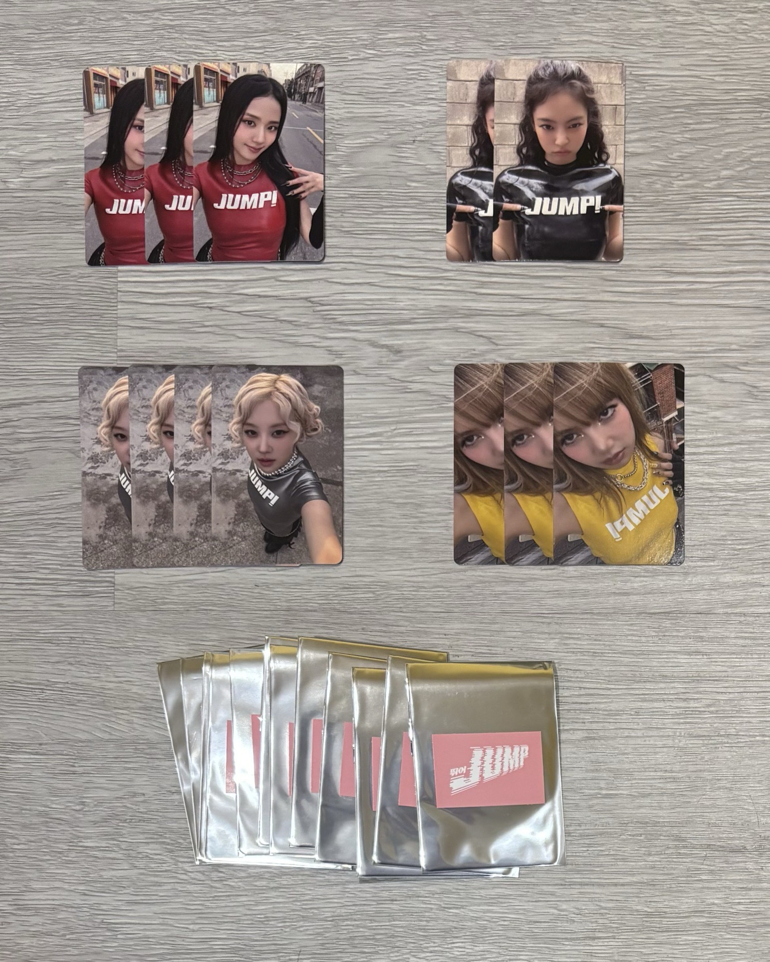 Blackpink 《JUMP》日區周邊滿額卡