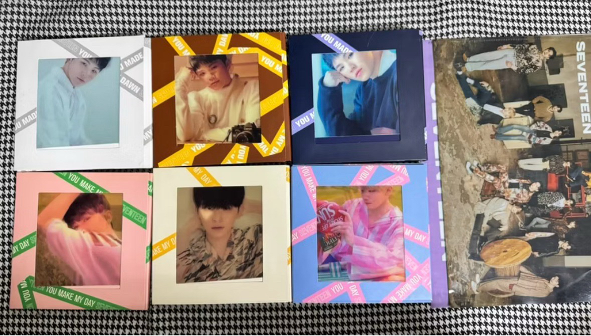 【現貨一件畢業】seventeen mini5 迷五 專輯 李知勳 woozi 單封 黑版 紫版 黃版 白版