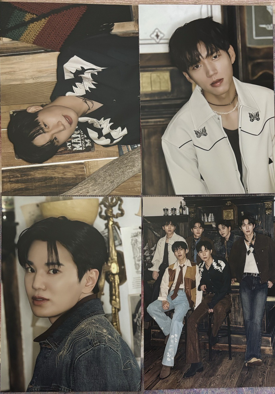 INFINITE 迷八快閃店 A4資料夾小海報組（不含洙烈東小海報）