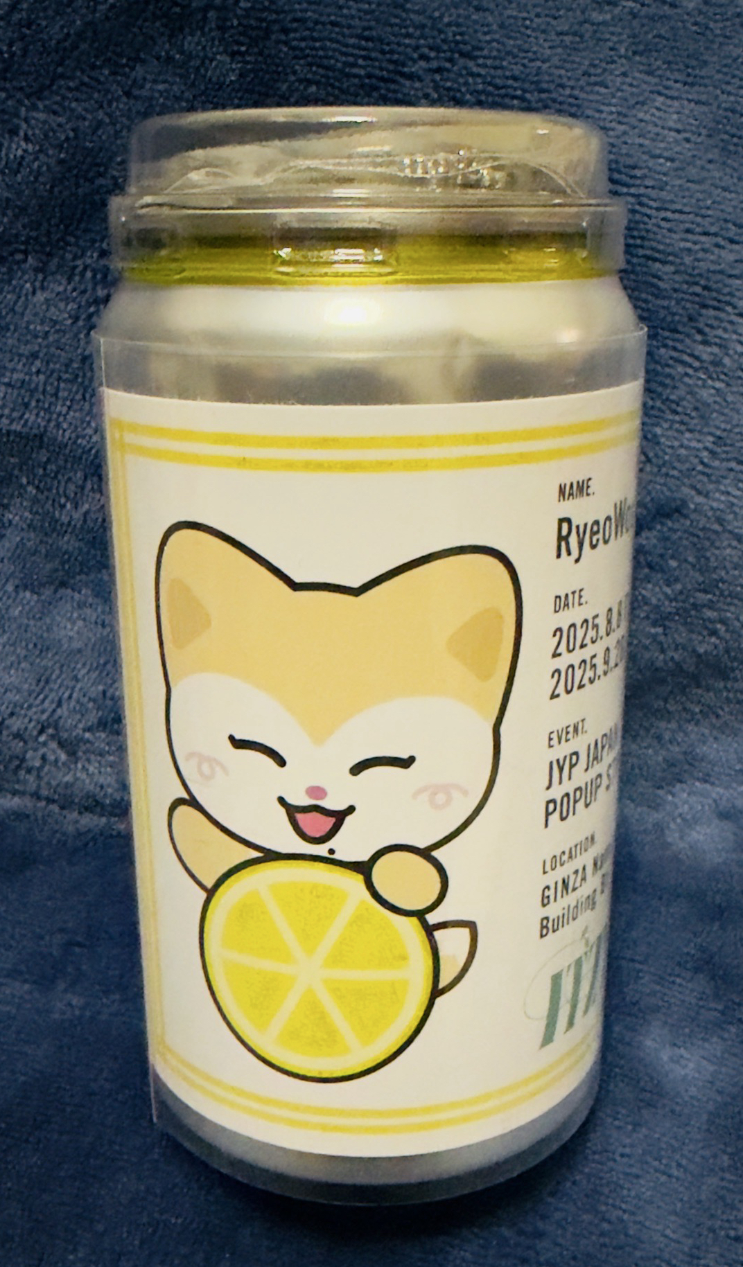 2025日本夏日快閃飲料罐 RyeoWoo(含吊飾)