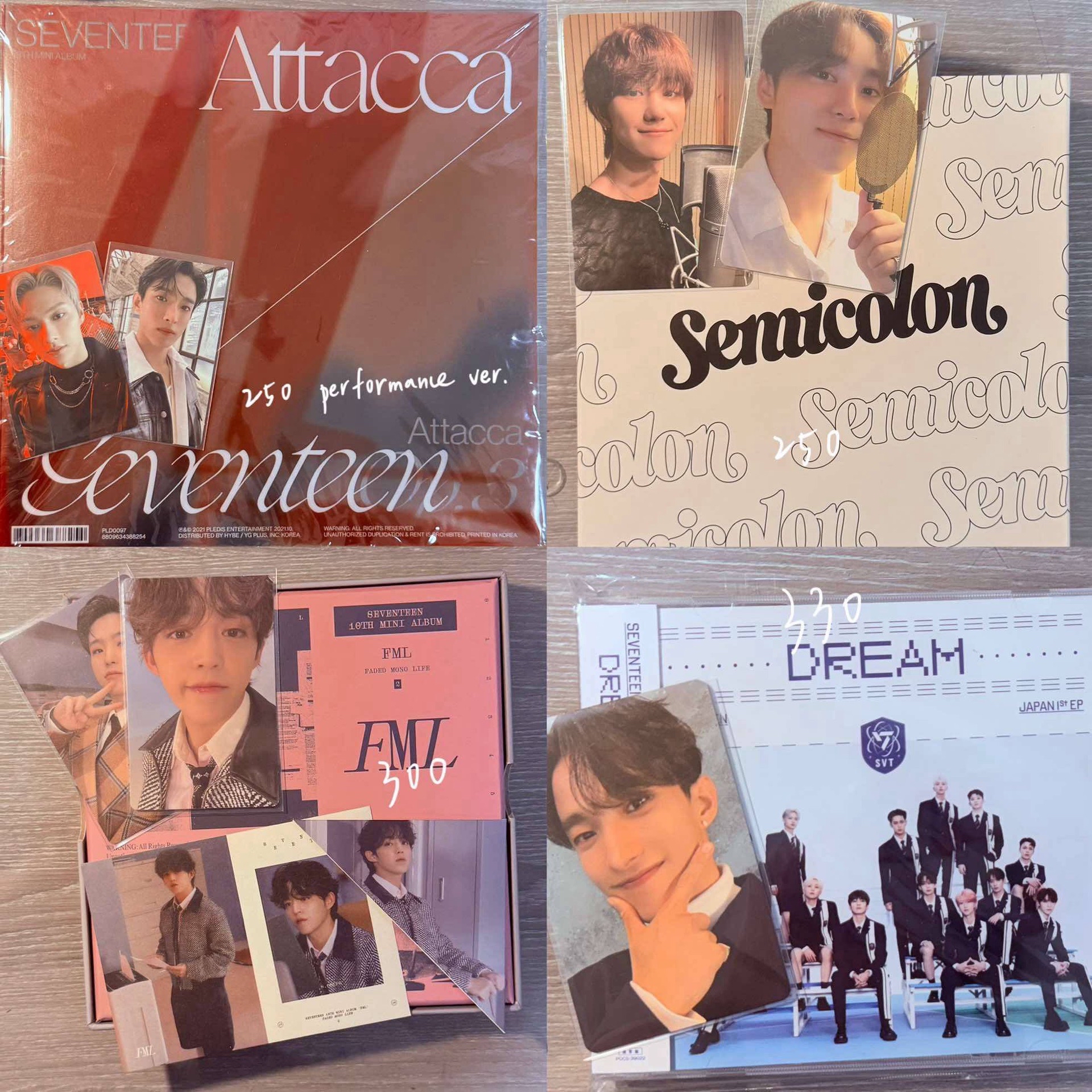 seventeen 專輯 特二 dream 迷九 迷十