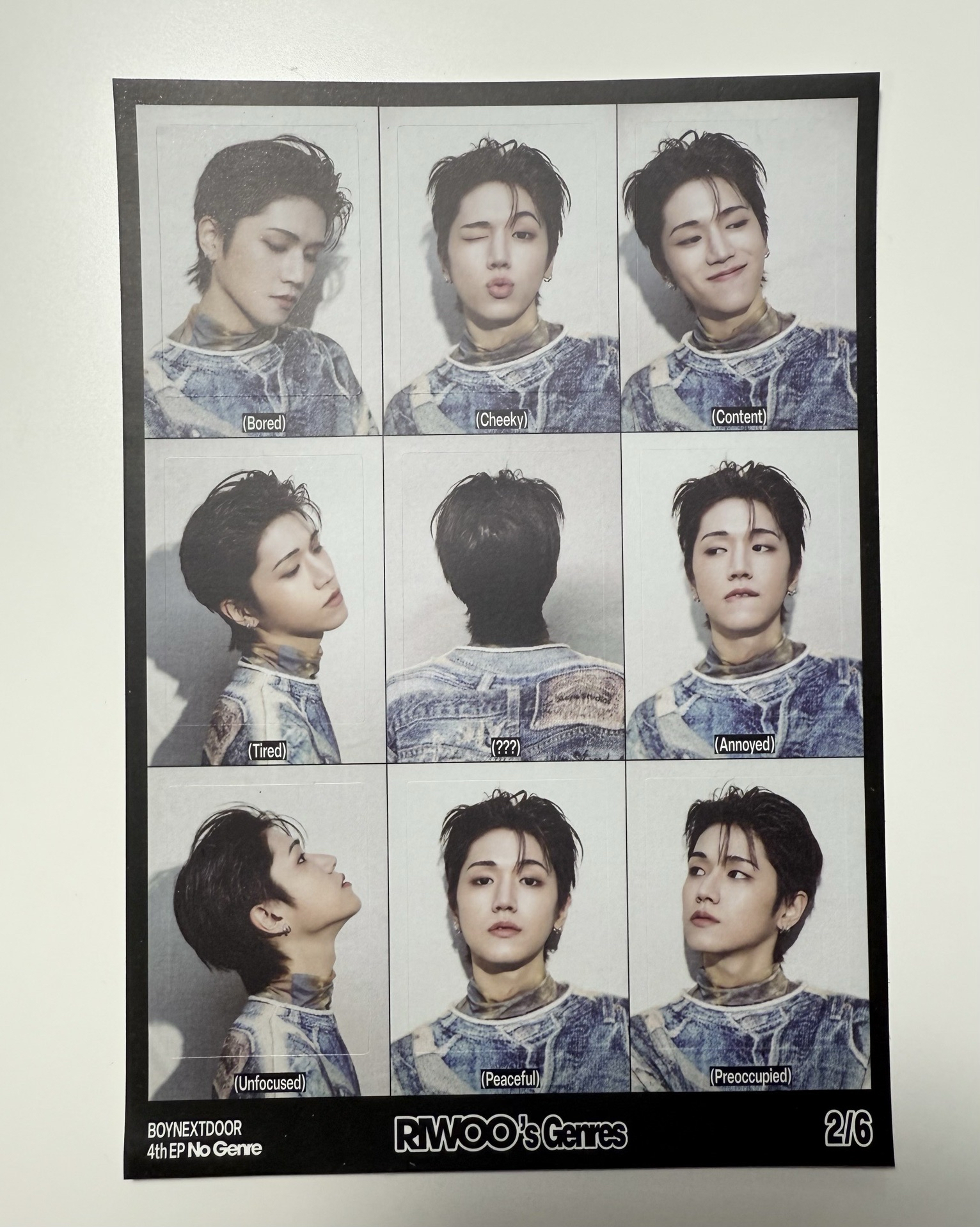 No Genre 專輯隨機貼紙 哩嗚