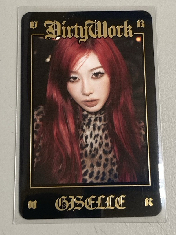 aespa 髒活快閃 隨機卡官拍