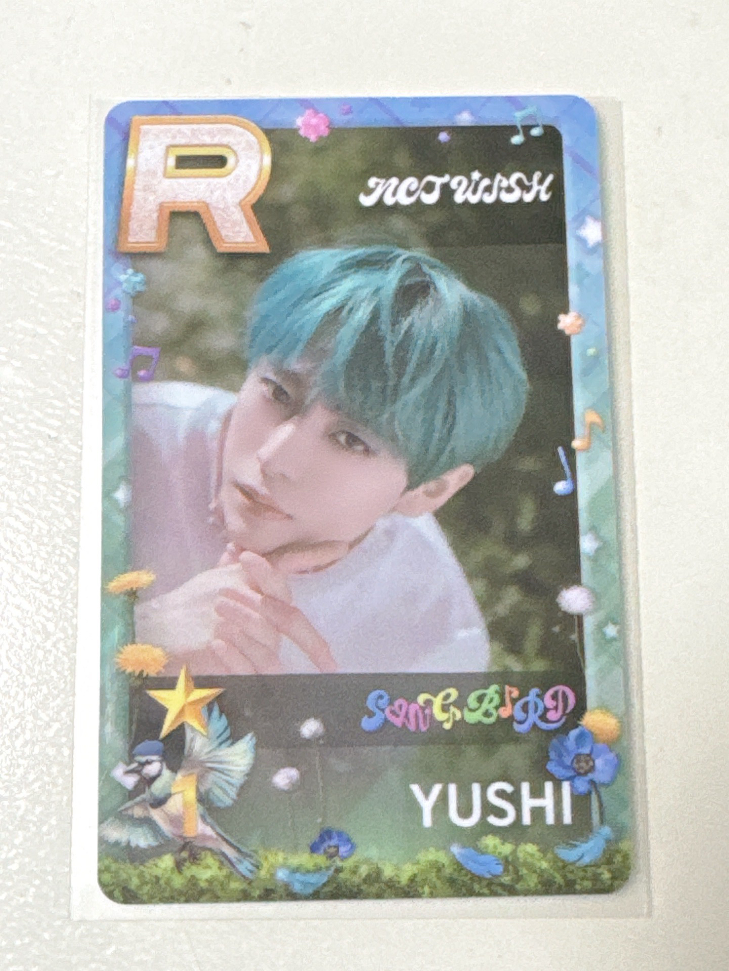 NCT WISH Yushi Songbird 遊戲卡 小卡 得能勇志