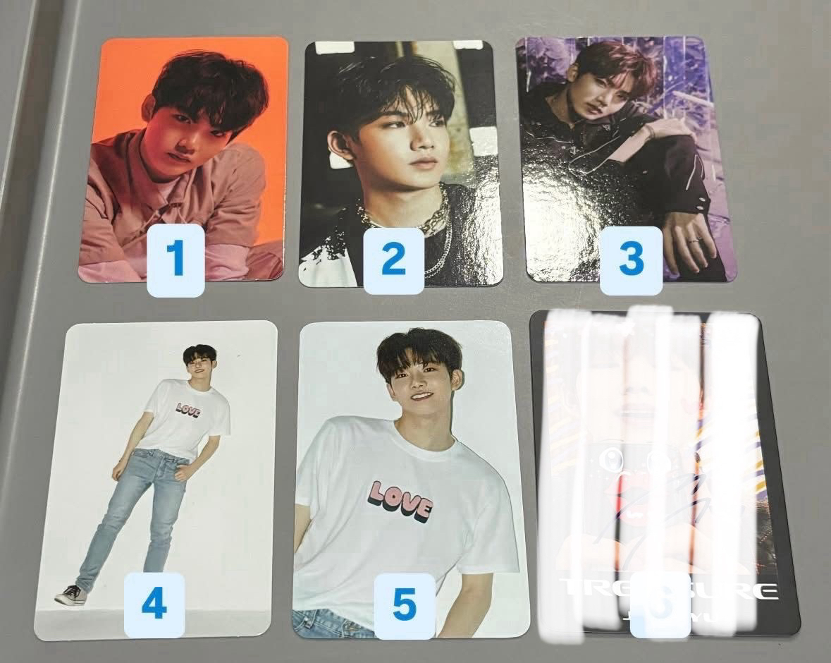 TREASURE 小卡 請看商品說明