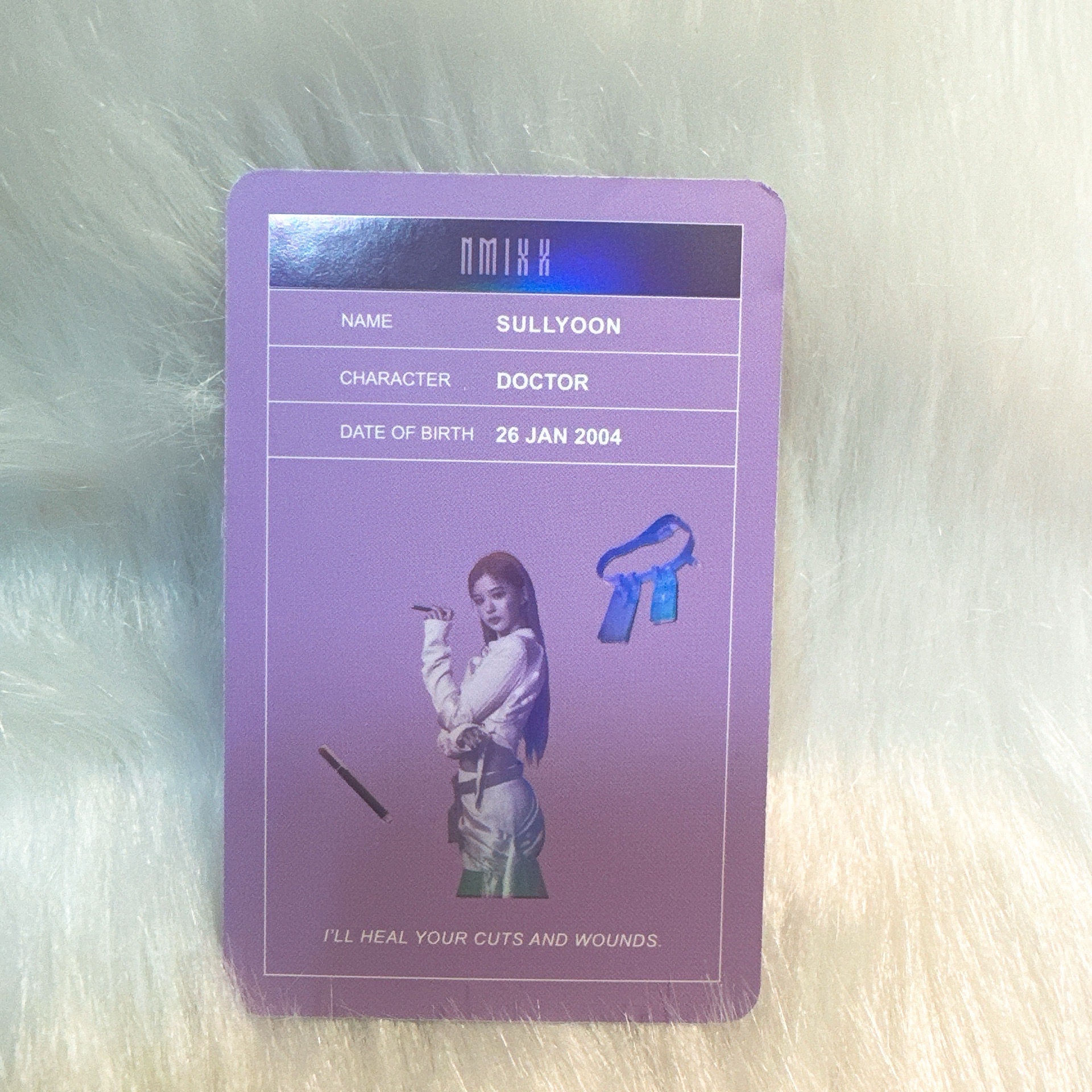 NMIXX expergo 限量版 角色卡 SullYoon