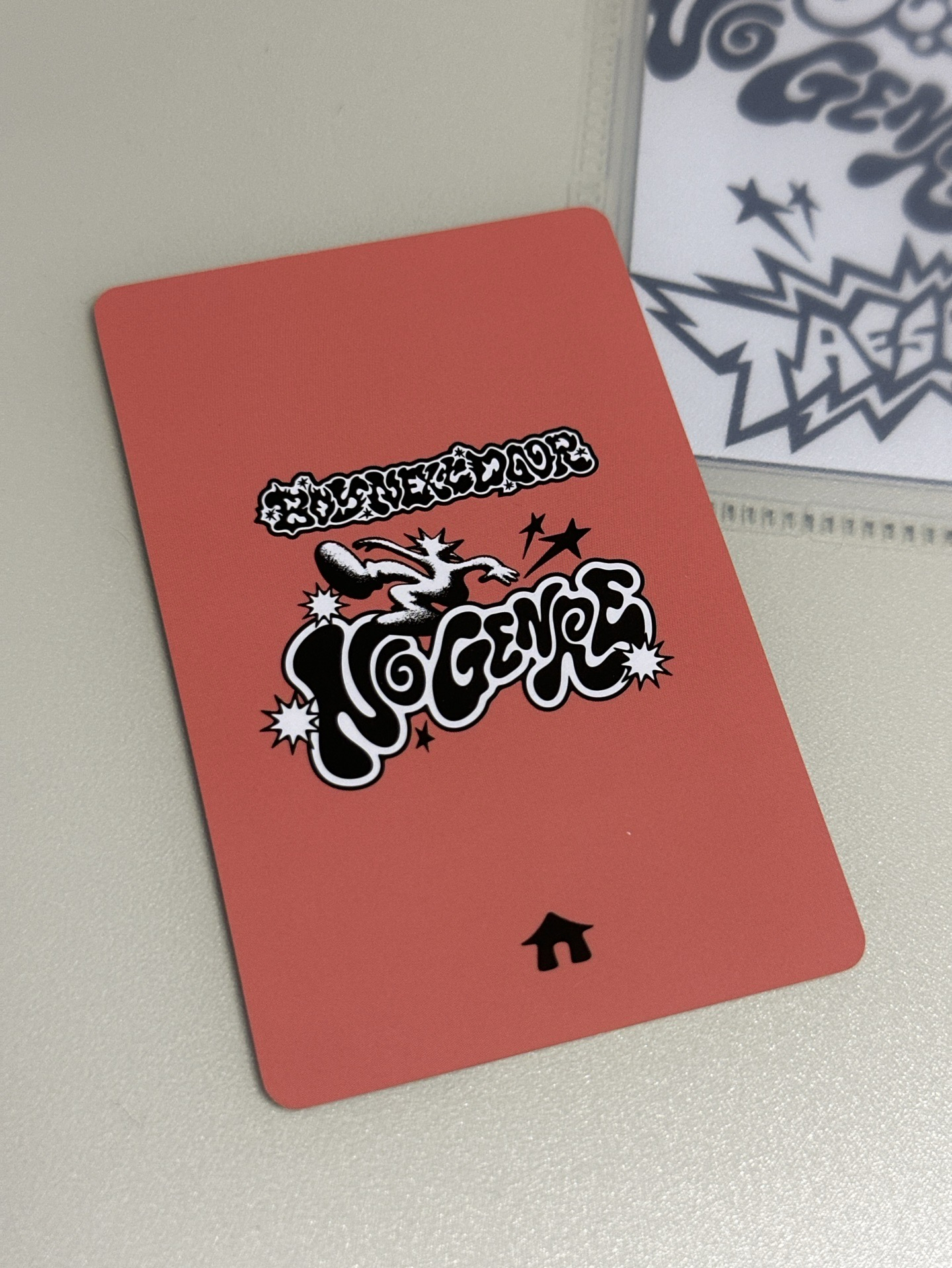 No Genre yzy 2.0 特典卡 4 圍巾山