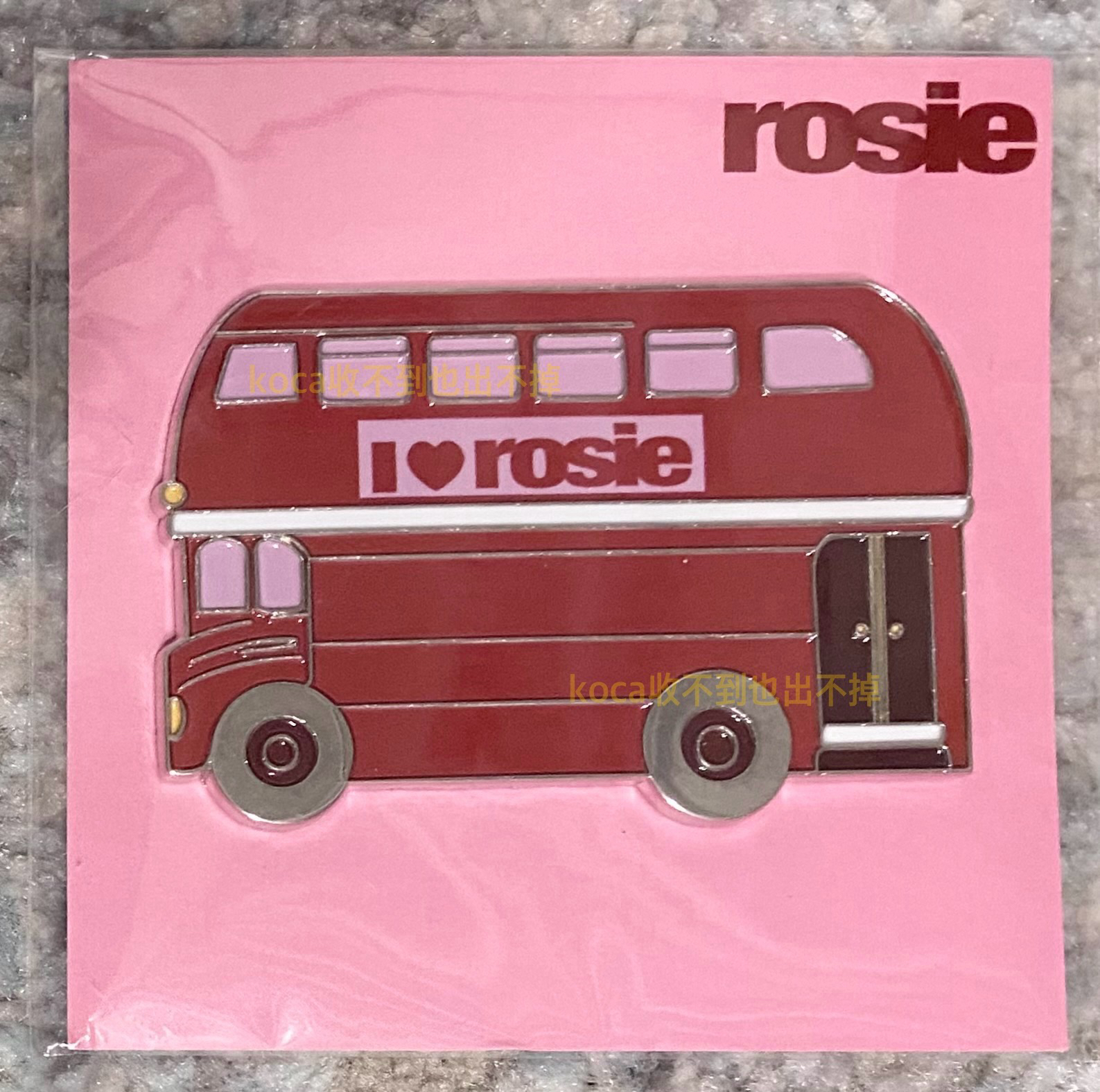 巴士磁鐵 含綁右圖