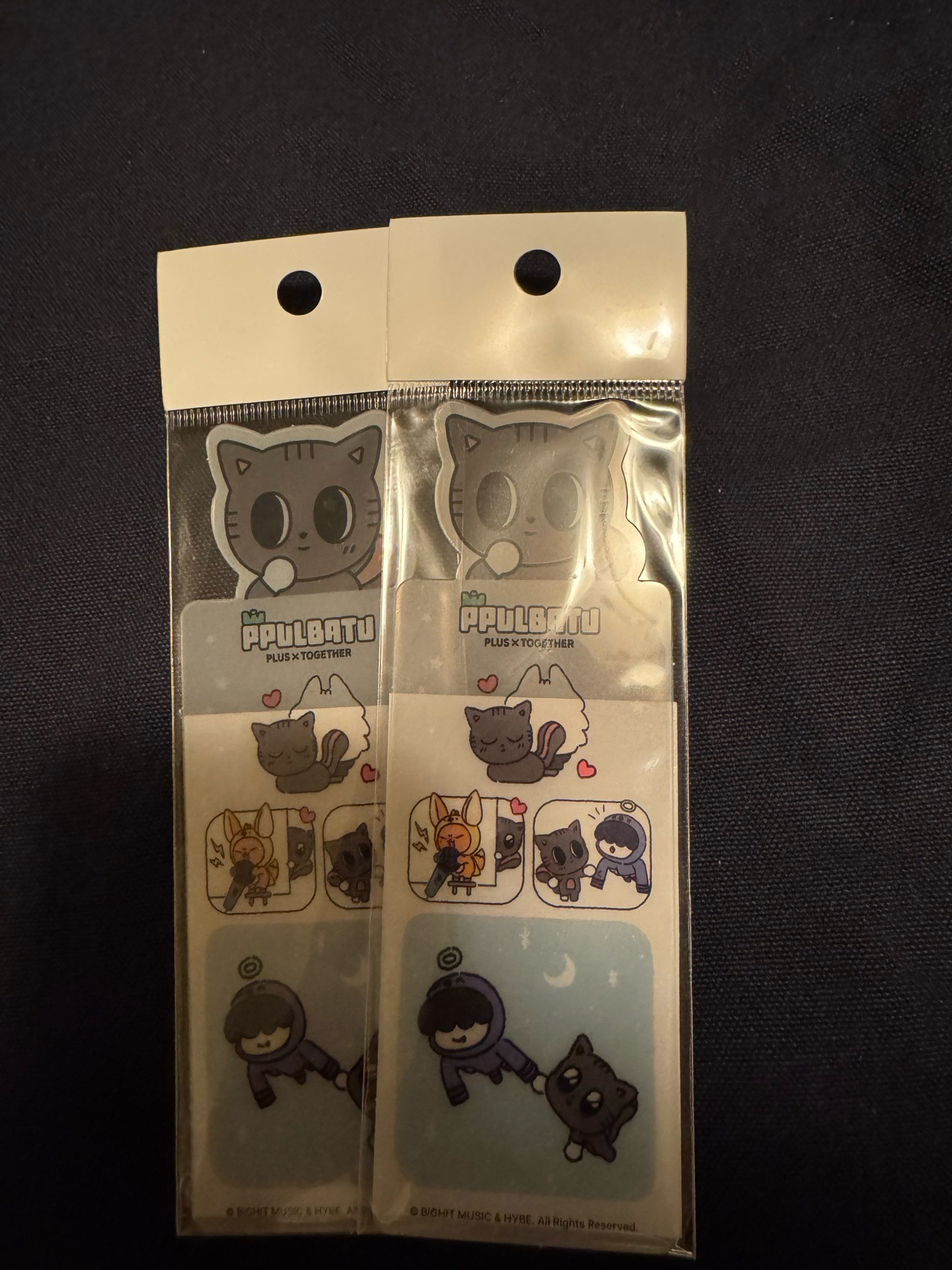 TXT 角巴兔 首爾文具展 勇猛/松喵 書籤