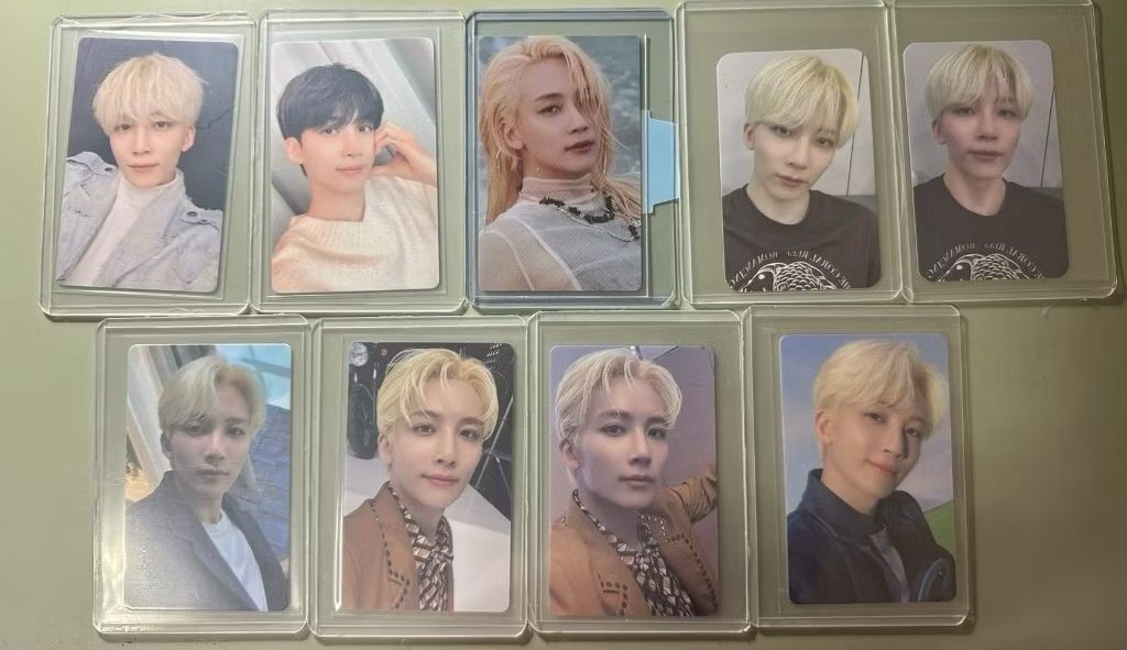 SEVENTEEN 迷9 Attacca 淨漢 JEONGHAN 特典 小卡 + 克拉盤全專