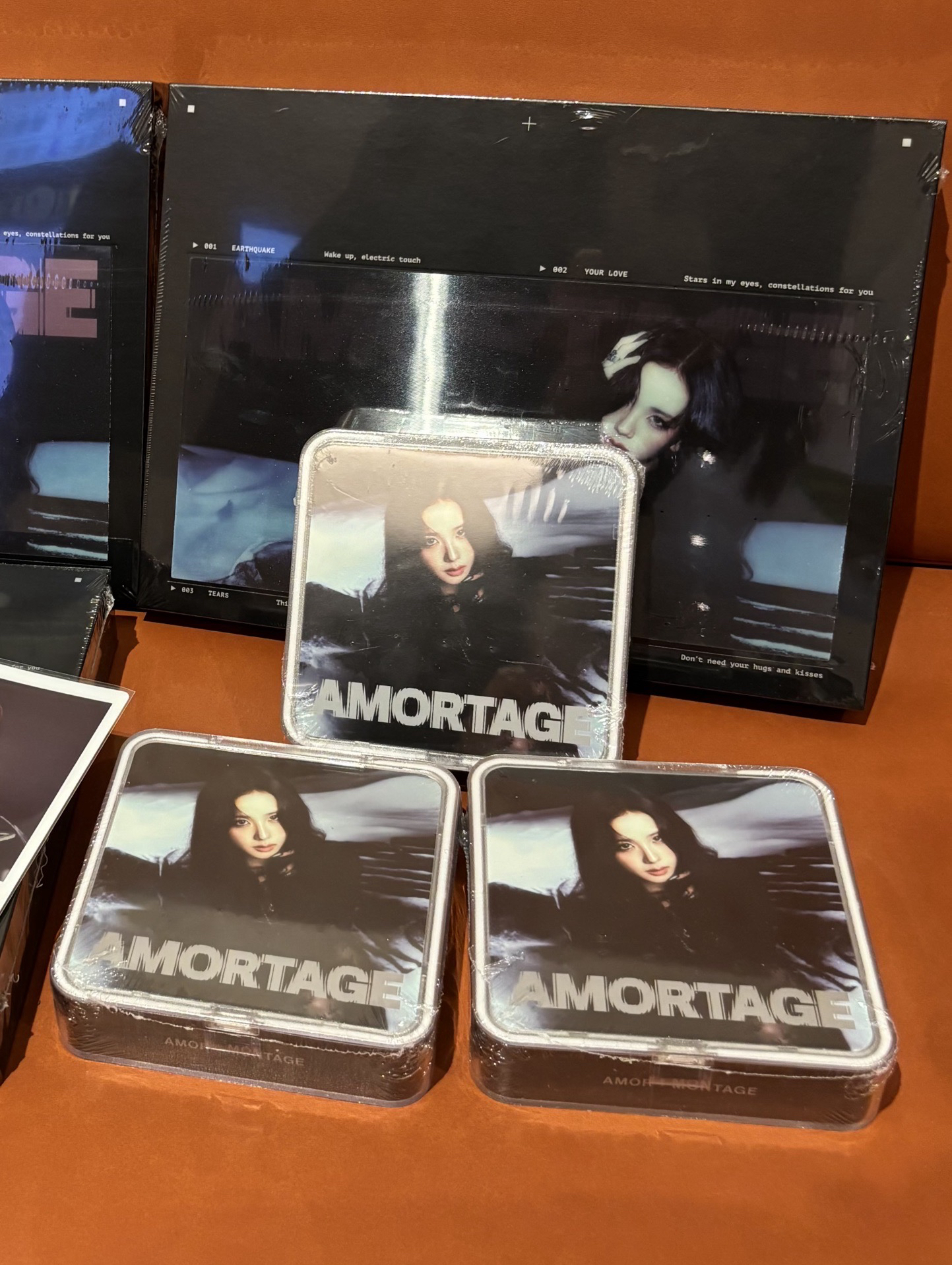 Blackpink Jisoo《AMORTAGE》黑版KIT專 全新未拆