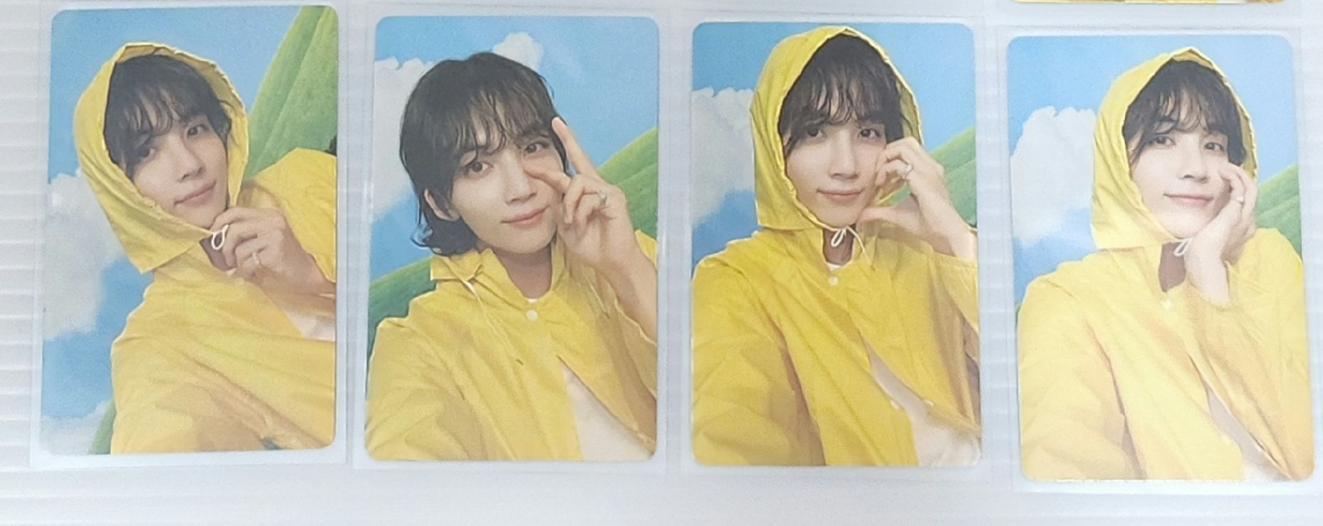 下排4張 左2眉毛微痕跡