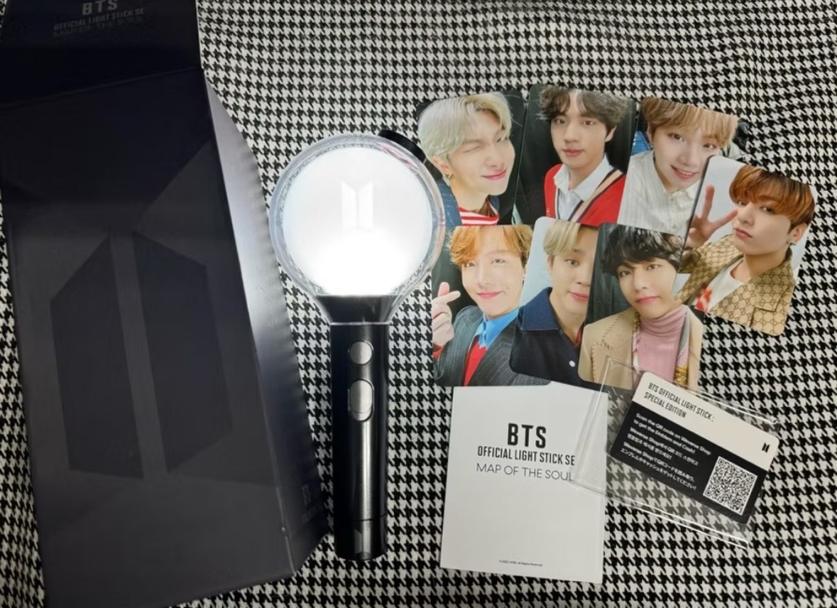 BTS 四代 手燈 含卡 阿米棒