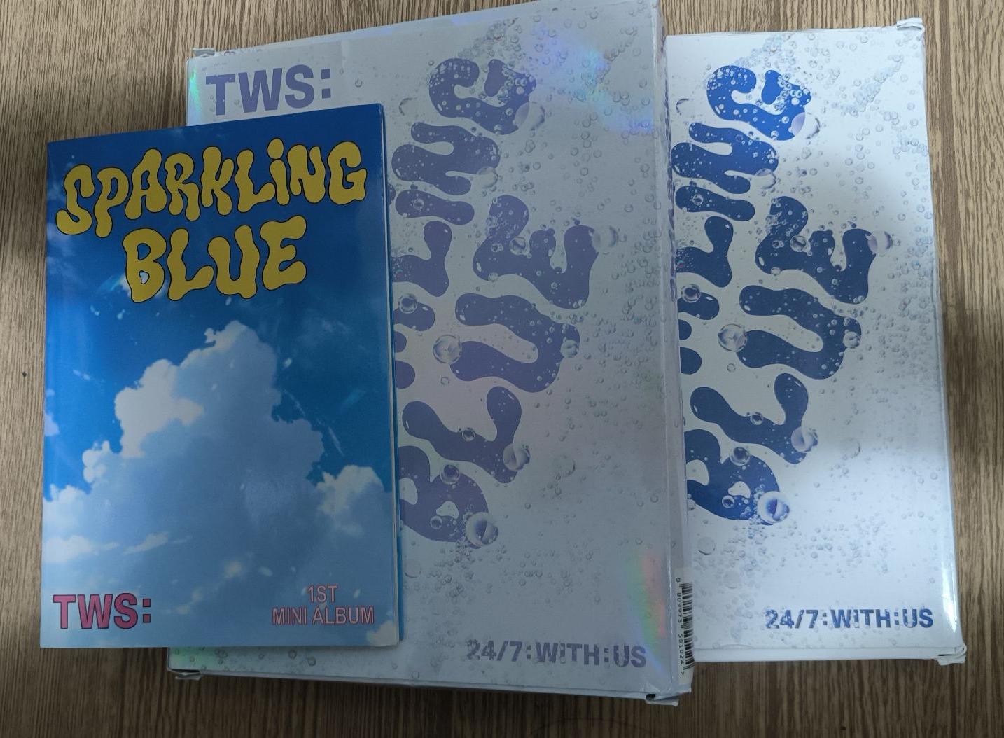 TWS Sparkling Blue專卡+專輯