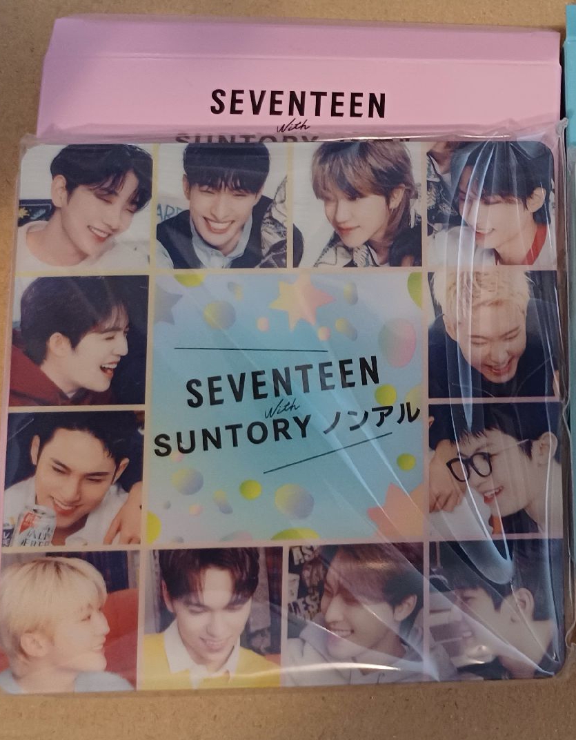 三得利代言杯墊