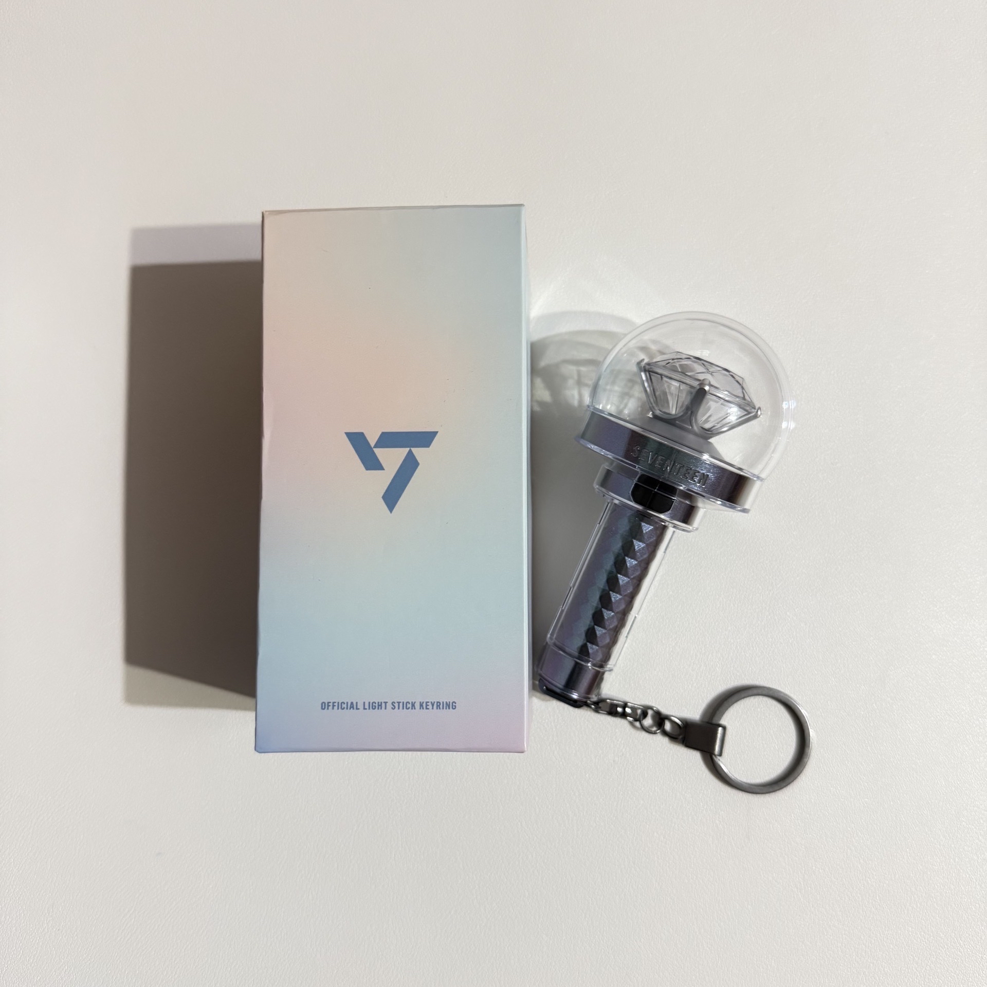 SEVENTEEN 三代小手燈鑰匙圈 全新僅拆檢