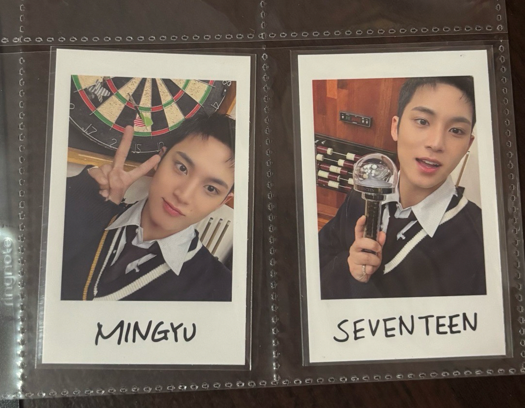 Holiday飯咪拍立得一對 金玟奎