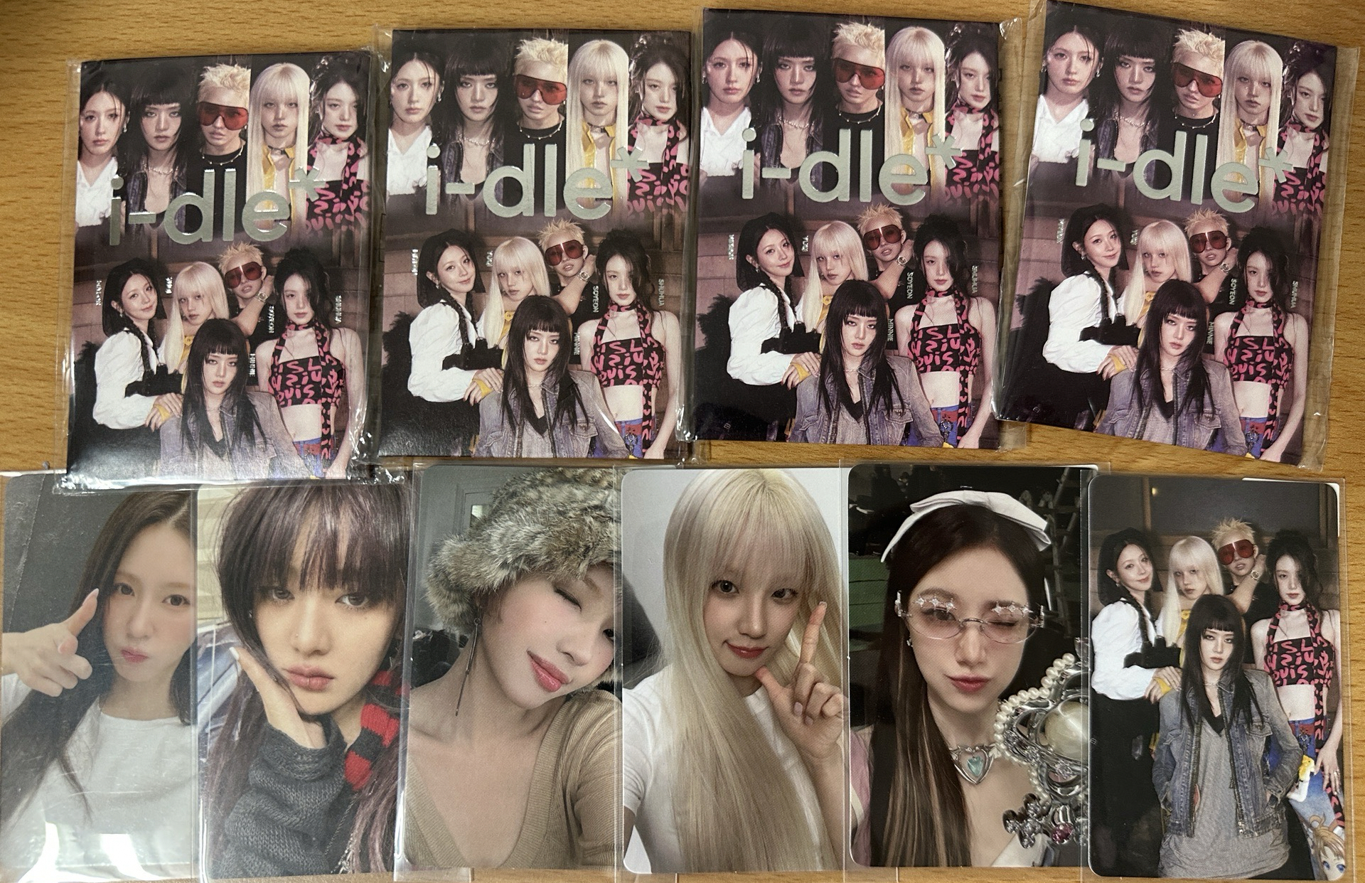 I-DLE KFC肯德基聯名套卡 全新未拆