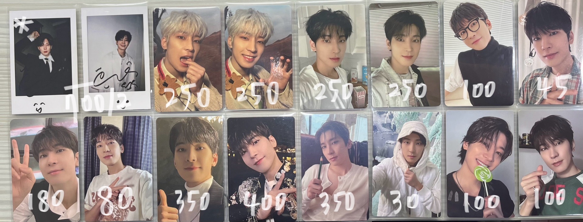 SEVENTEEN 專卡 特典卡 克拉粽 圓佑 珉奎