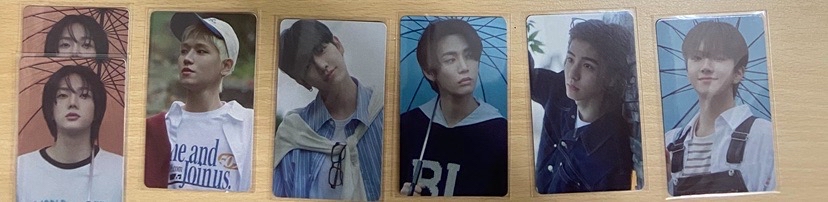 boynextdoor and 日咖特典卡