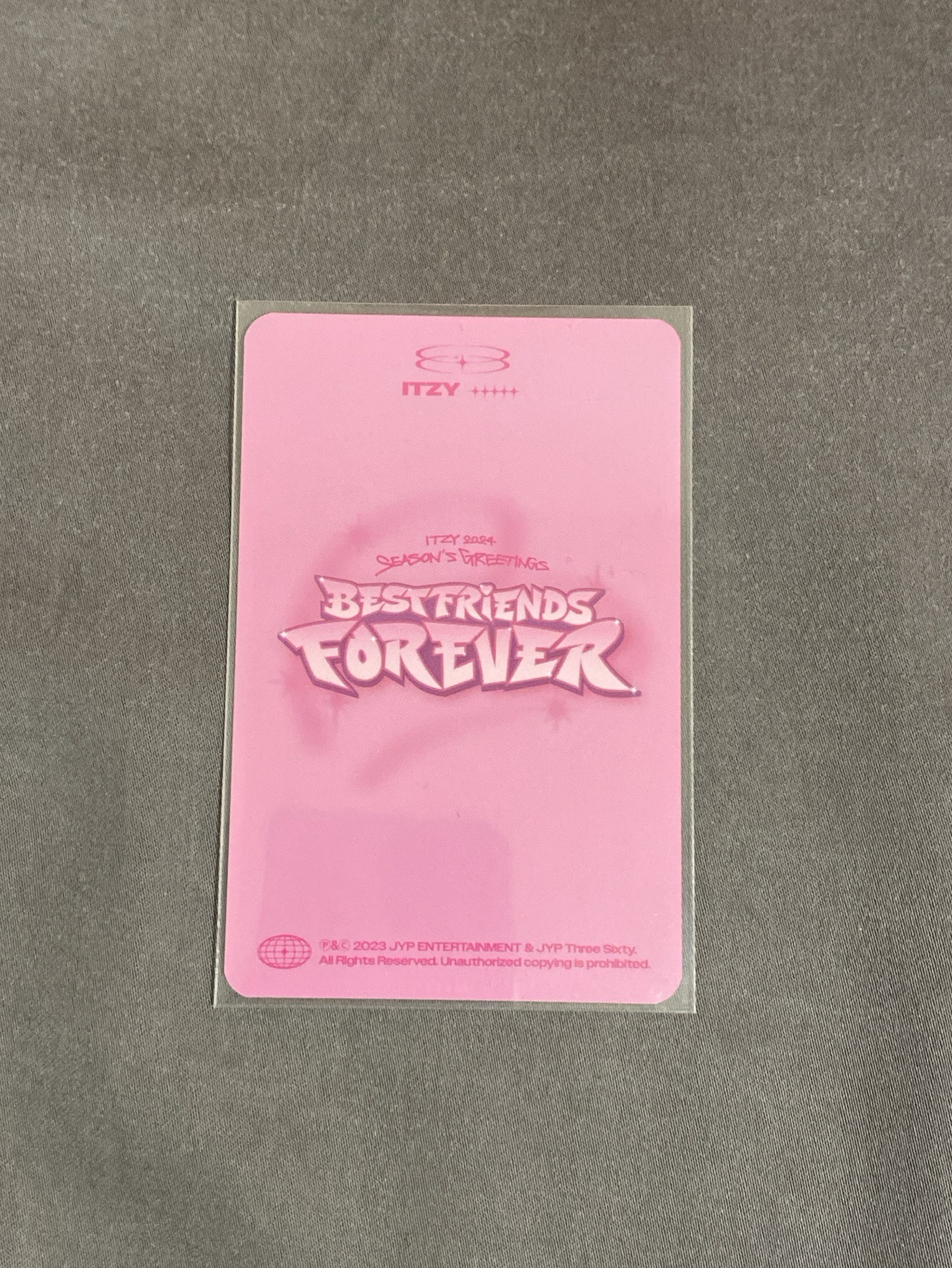 ITZY 2024年曆捏臉志