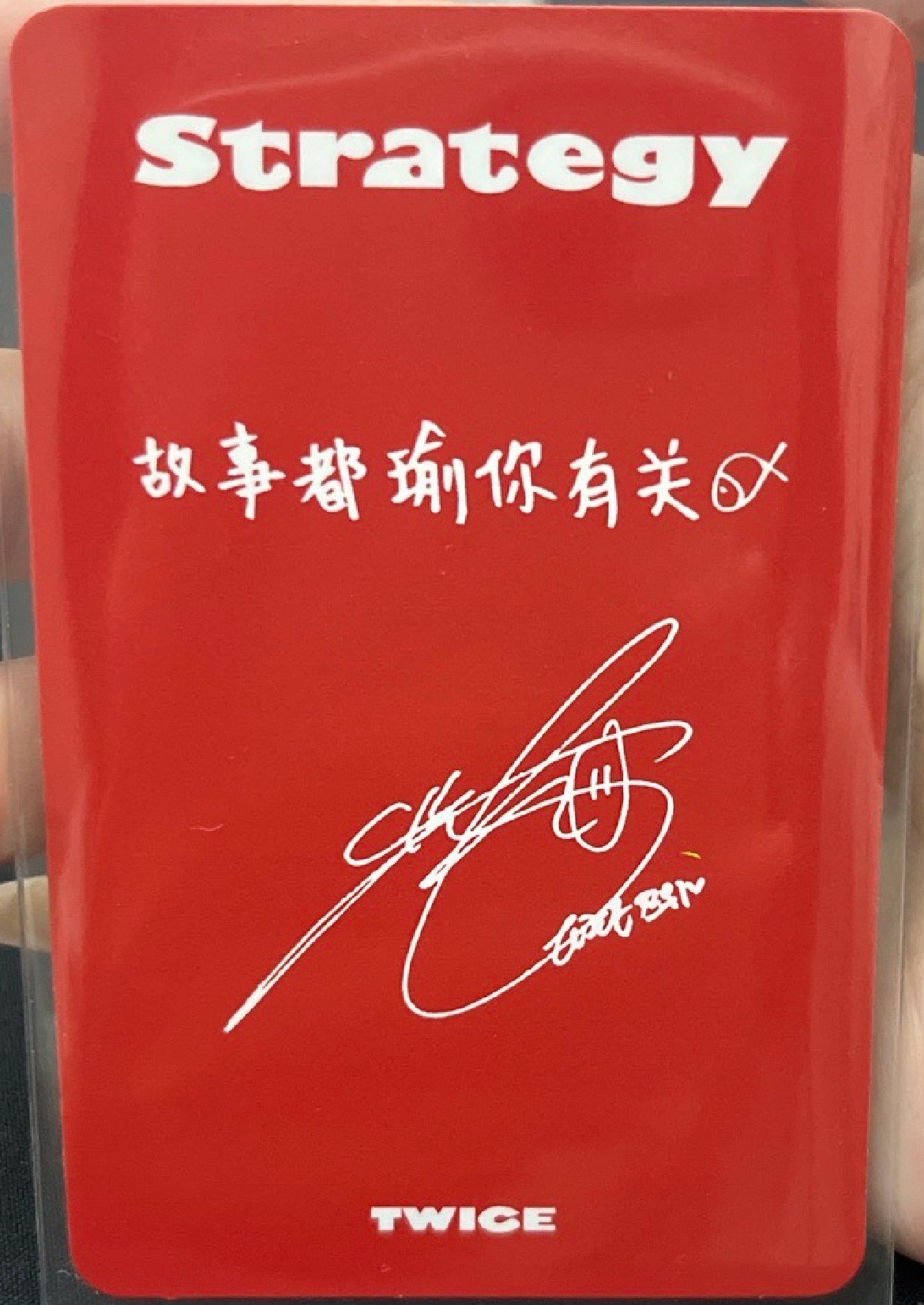 STRATEGY sr 預售中文卡背 特典卡 