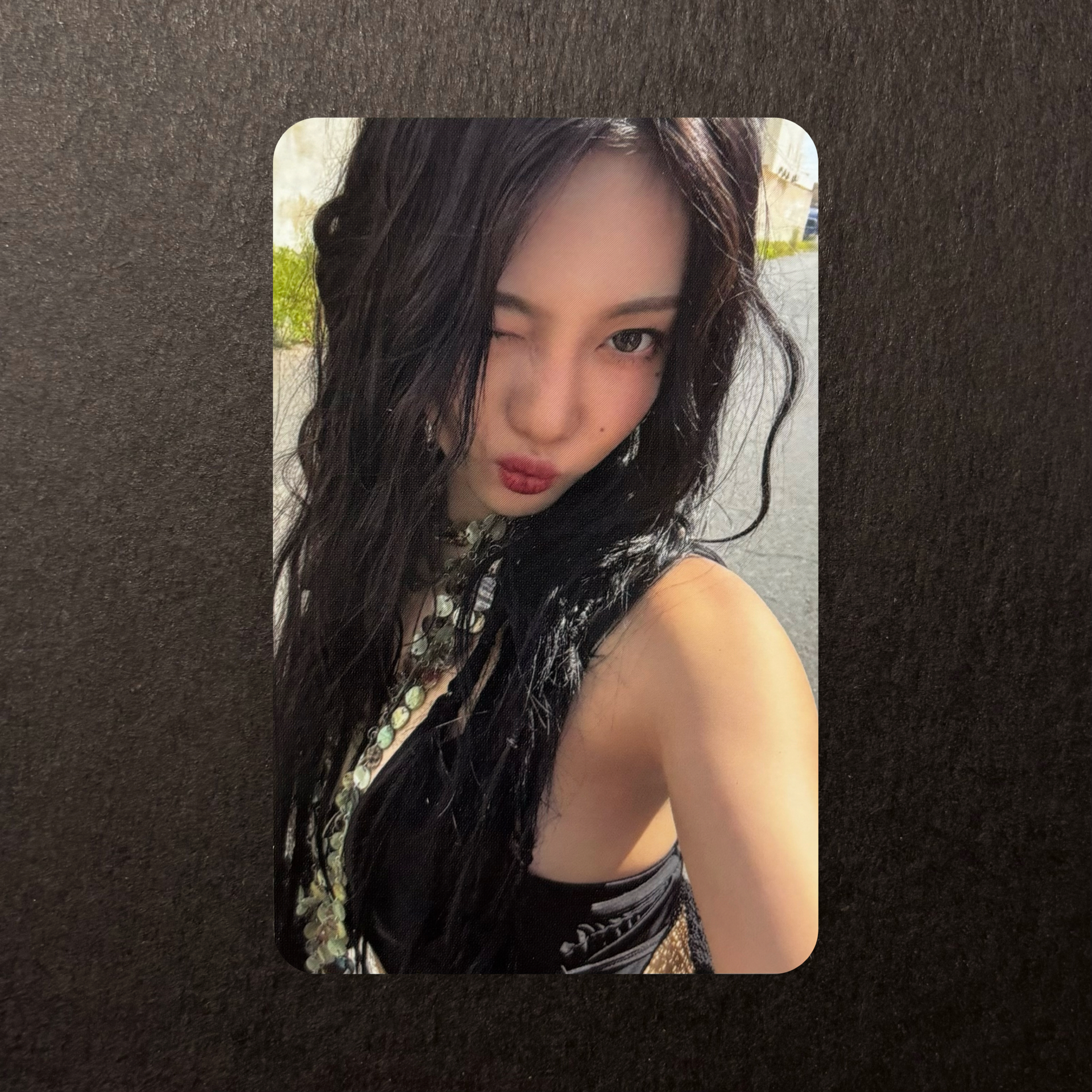 aespa Ningning Giselle burst ver. 專輯小卡