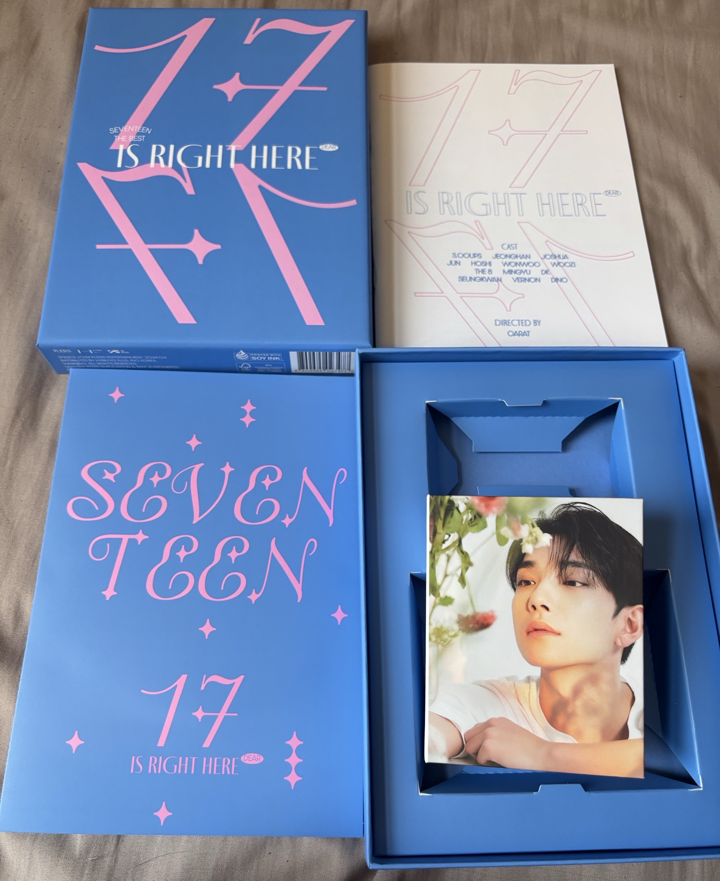 SEVENTEEN 17 is right here 克拉盤 Joshua 空專