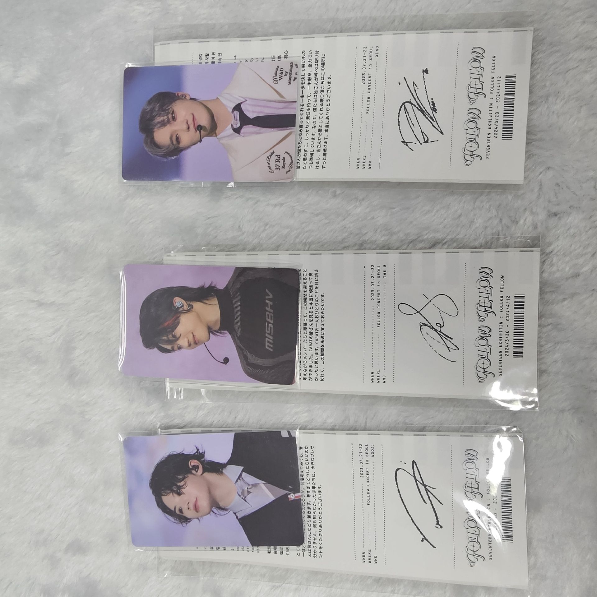 FOLLOW FELLOW 入場卡 / 場限卡 展覽入場卡