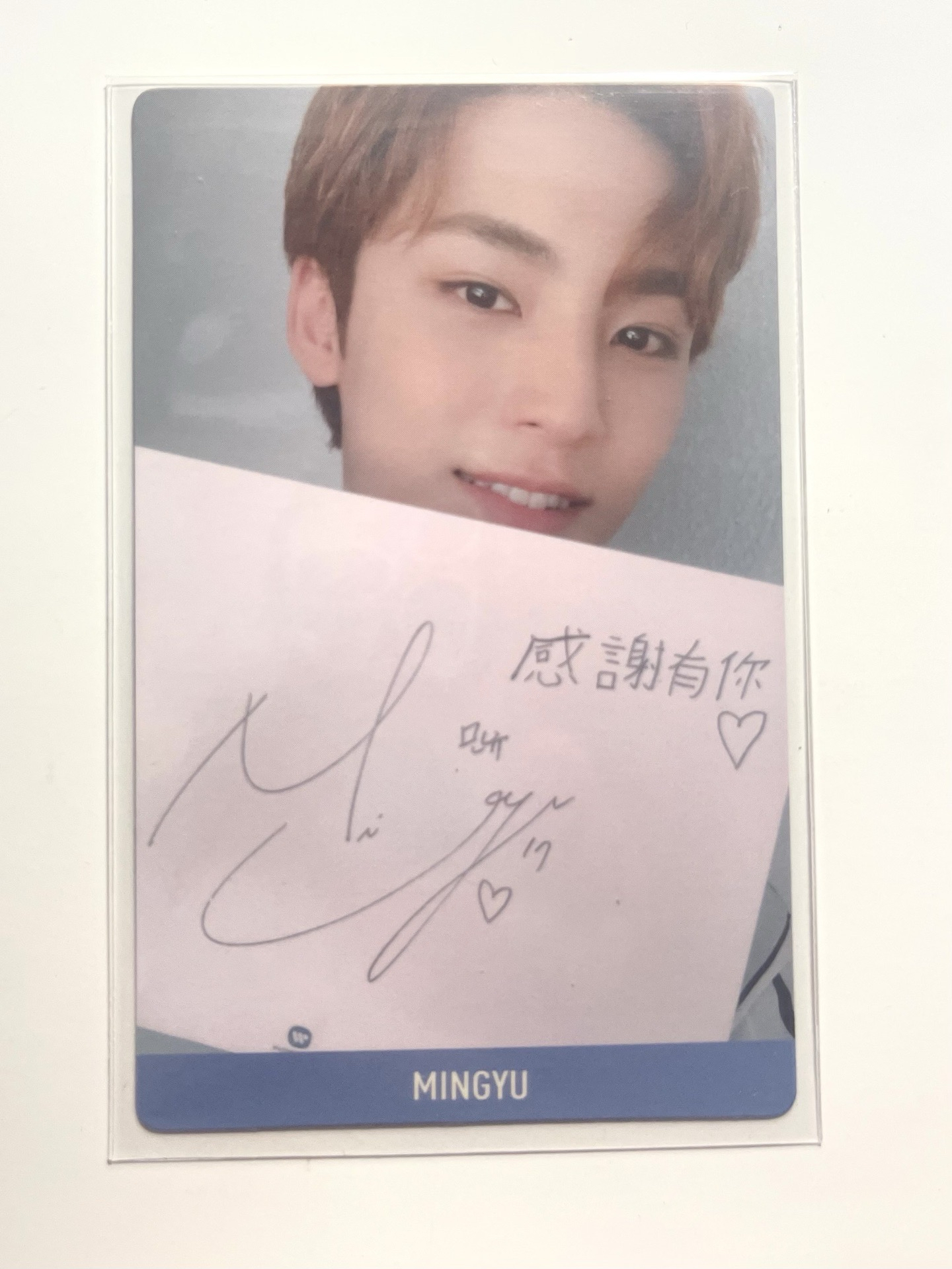 【MINGYU】台灣獨佔盤 問候卡（需多帶300）