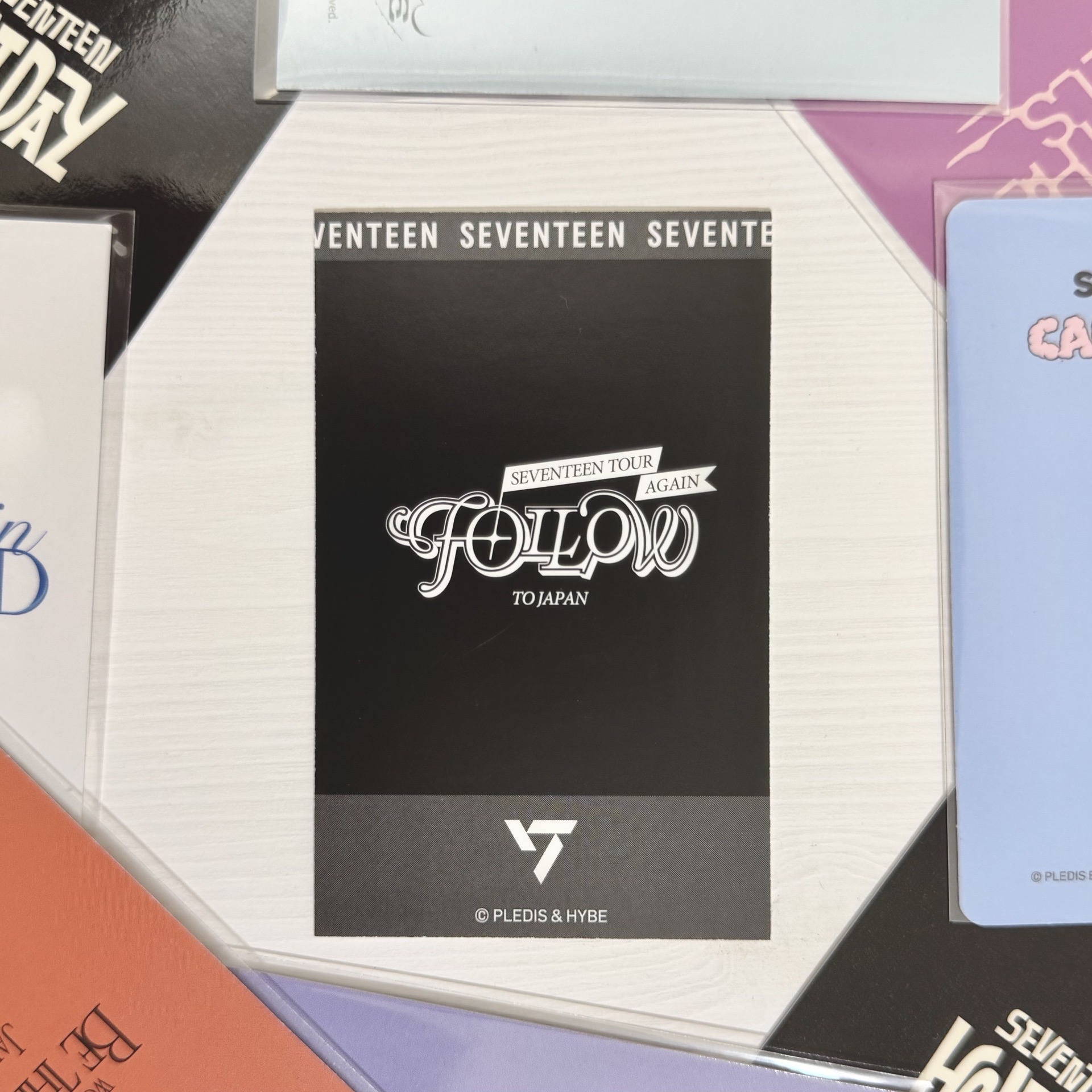 FOLLOW AGAIN | Woozi 拍立得 拿棒勳