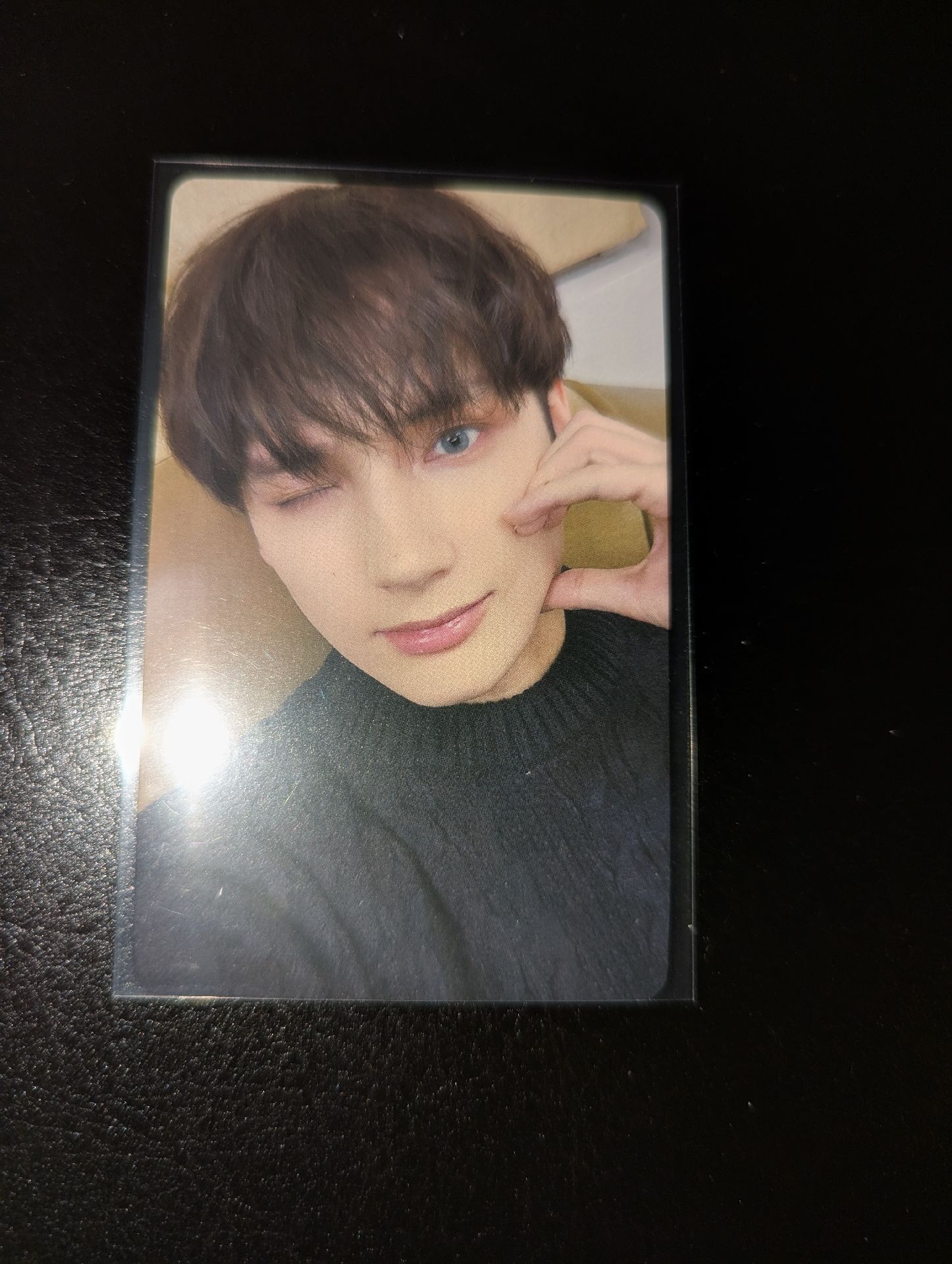 休寧臉頰愛心wink 台北場D2彩排造型