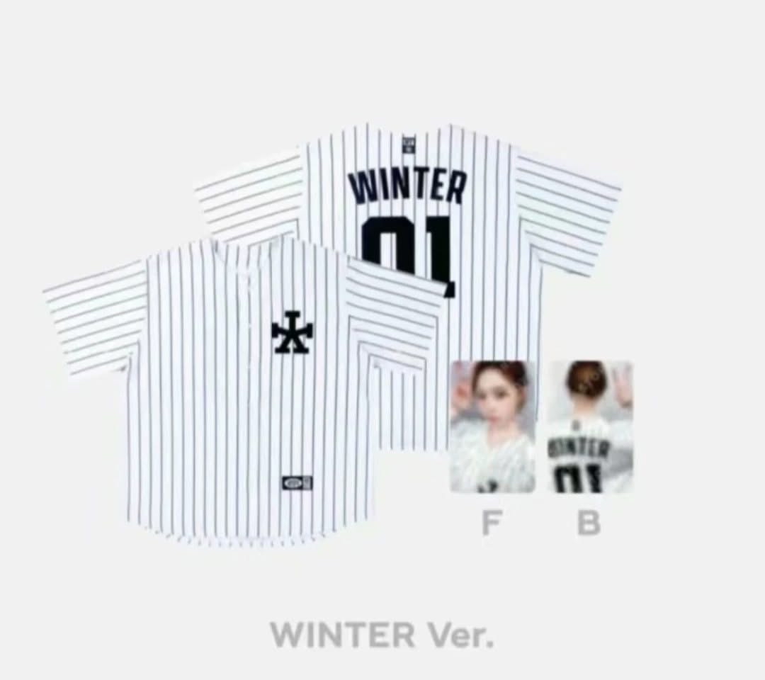 Winter冬天球衣全新未穿 (僅球衣無小卡) 有原袋