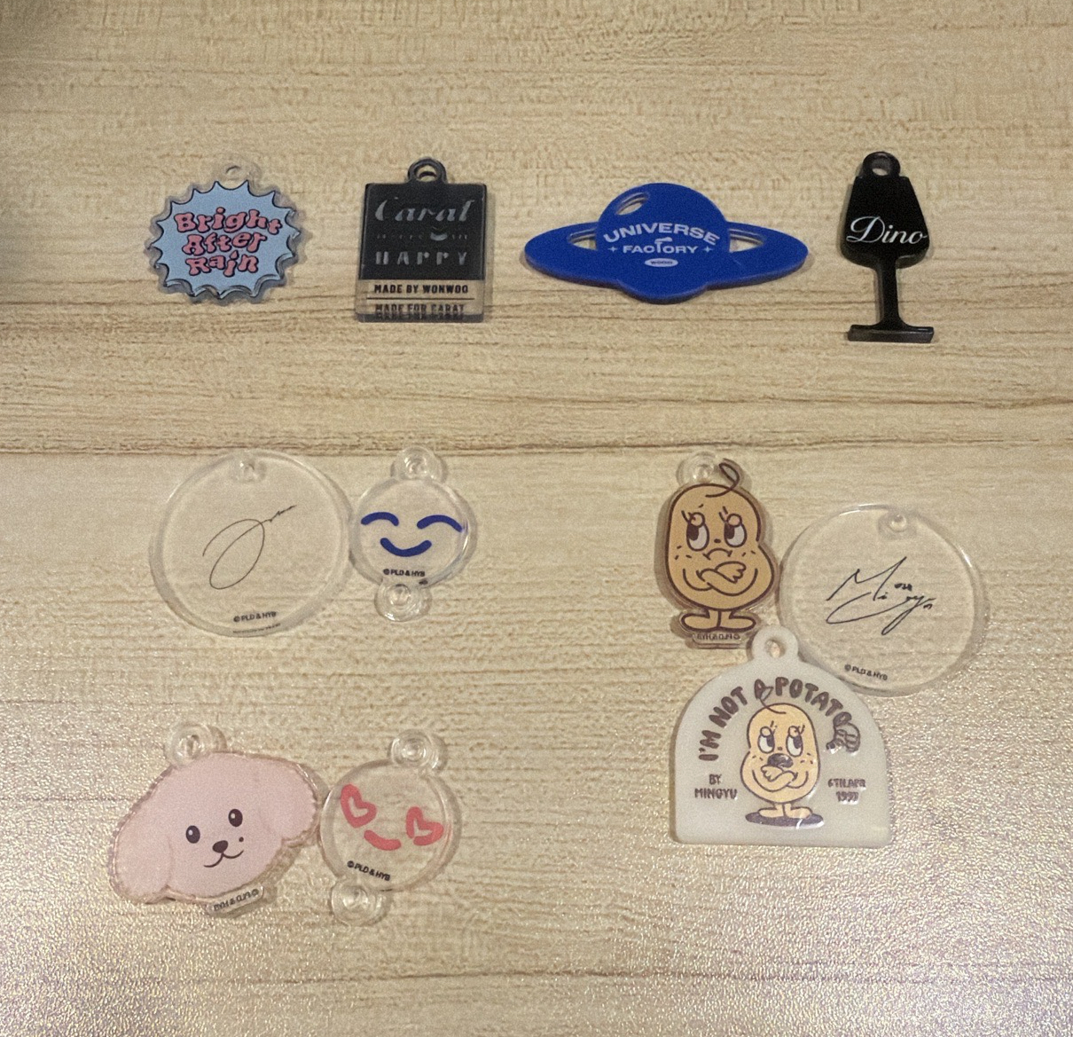 快閃店 成員自製吊飾